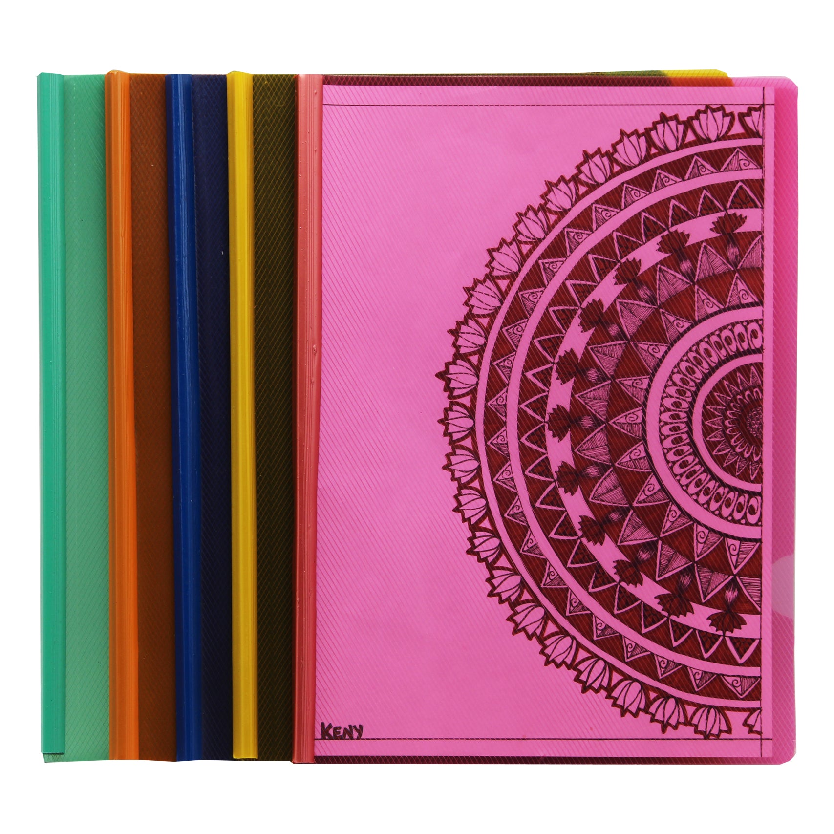 Keny Crossline Strip File |  Report Cover | A4 Size | Pack Of 12