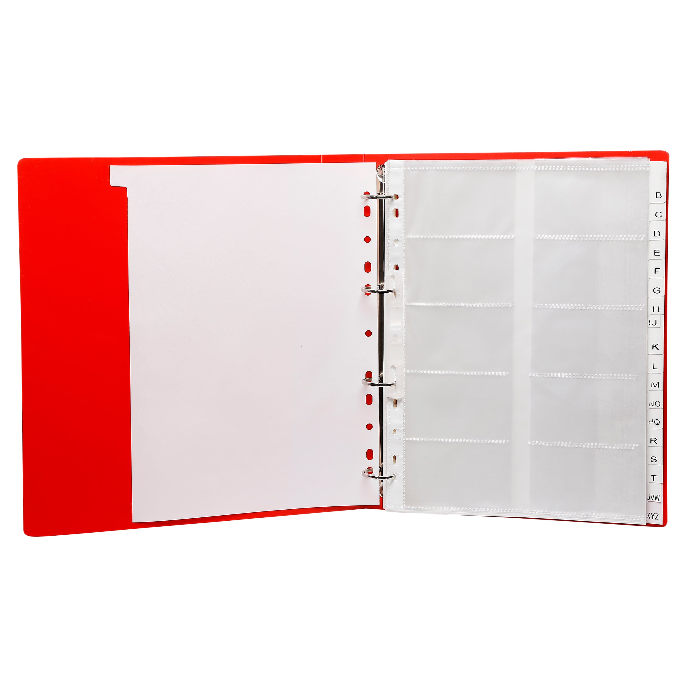 Eslee  Business Card Folder With Index Set | 10 Card Slots | 600 Pockets