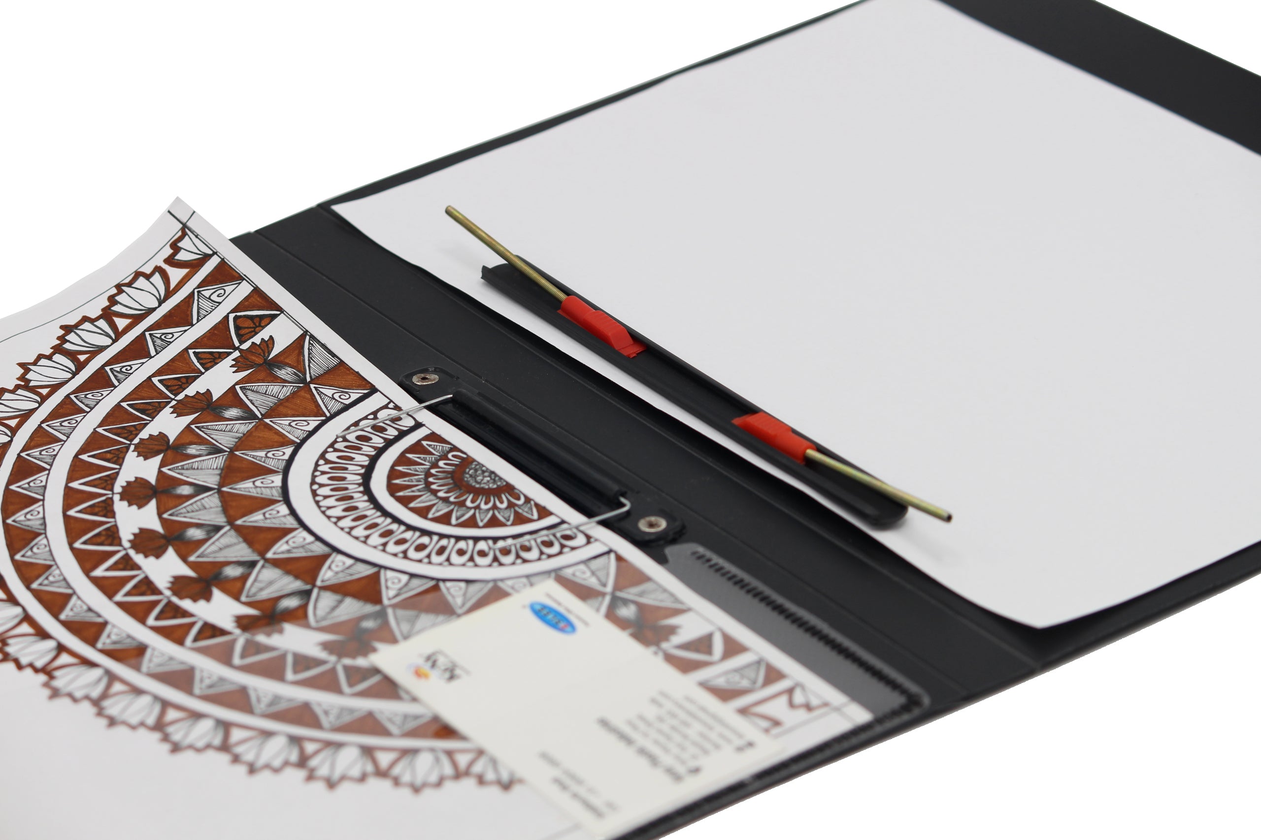 Keny Cobra Spring Clip File | Best for FC/ FS / Foolscap / Legal Size Paper | Stainless Cobra Spring Clip | (821F)