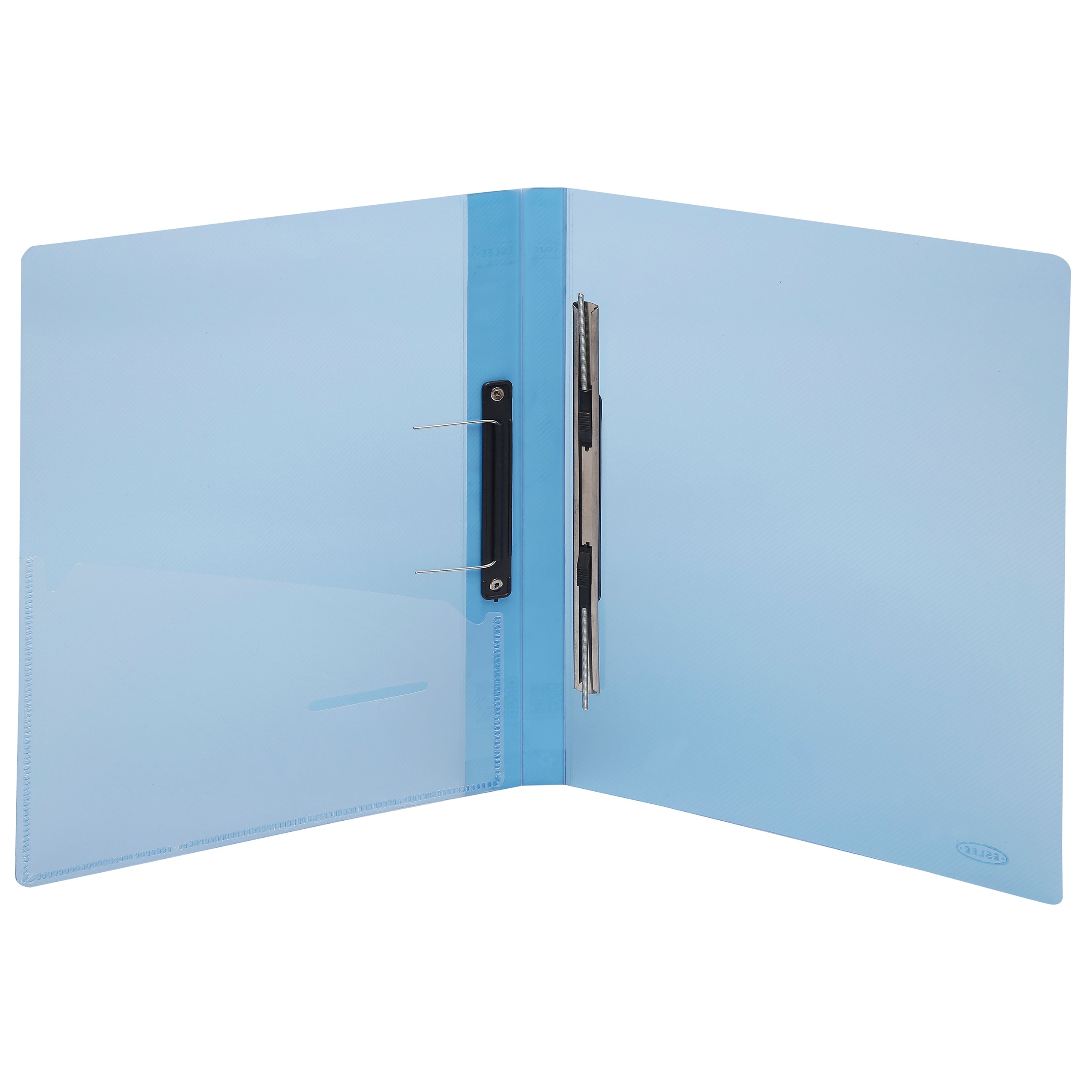 Eslee Crossline Cobra Spring Clip File | Stainless Steel Clip | FC Size