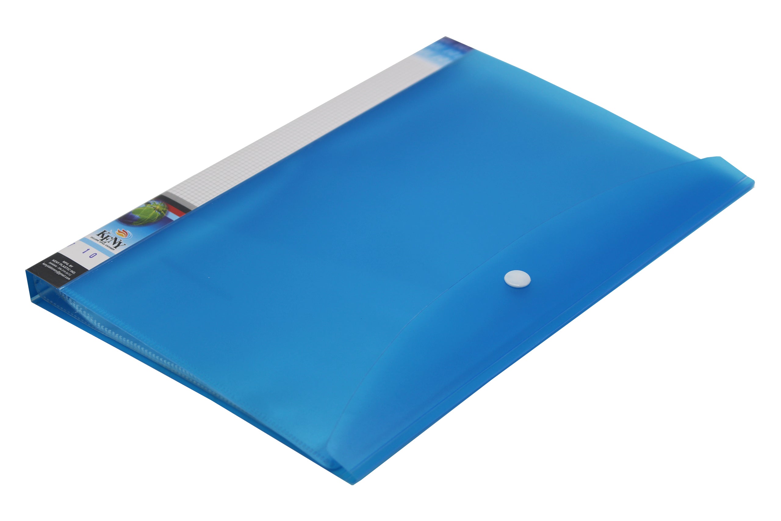 Keny Multi-utility Trasparent Display File | 20 Pockets | FC Size