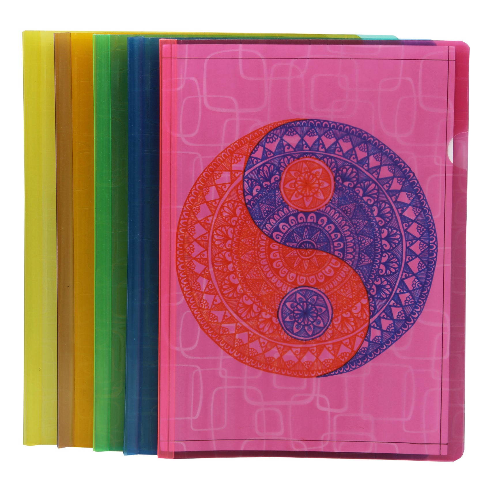 Keny Square Cube Strip File |  Report Cover | A4 Size | Pack Of 12