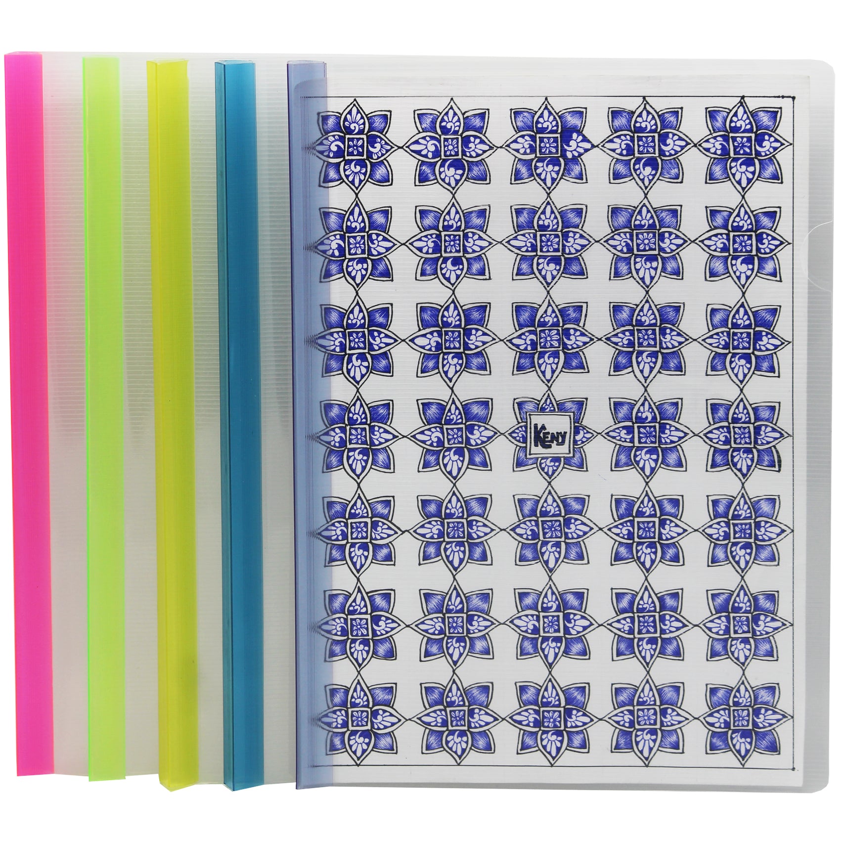 Keny Straightline Strip File | Report Cover | A4 Size | Pack of 10