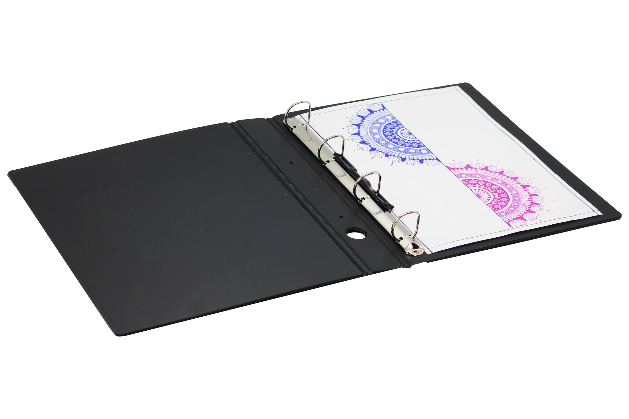 Keny Moulded Ring Binder File | 4D 25 mm Clip | Heavy-Duty File | A4 Size