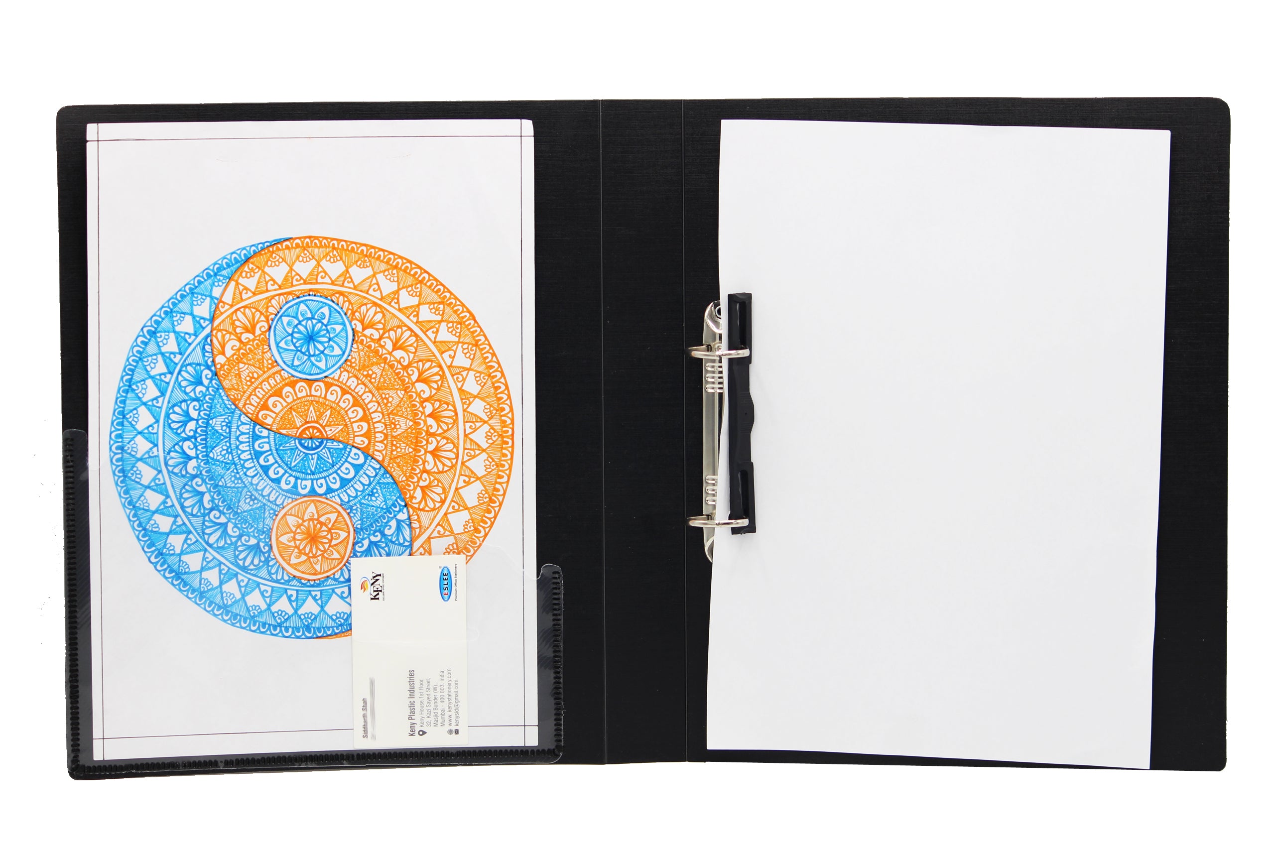 Thick Ring Binder | 2D 25 mm Clip | A4 Size