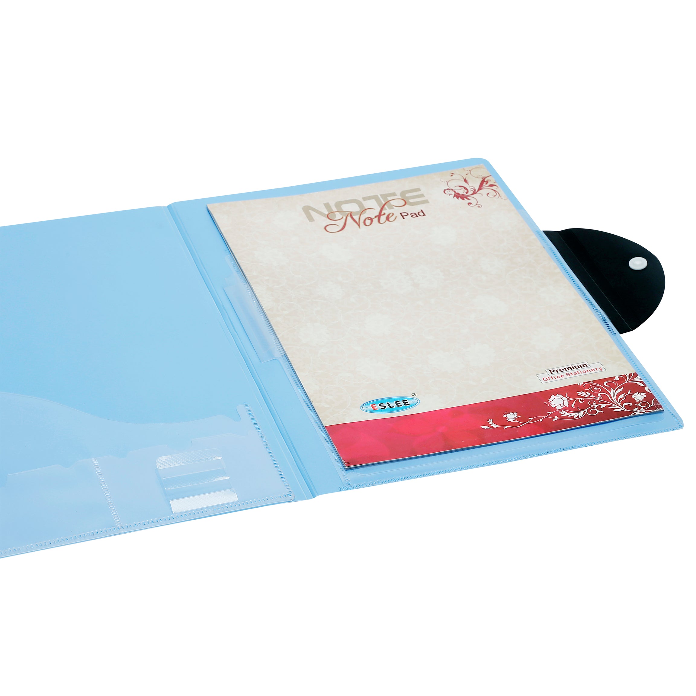 Eslee Rainbow Conference File | Pad & Button Flap | A4 Size