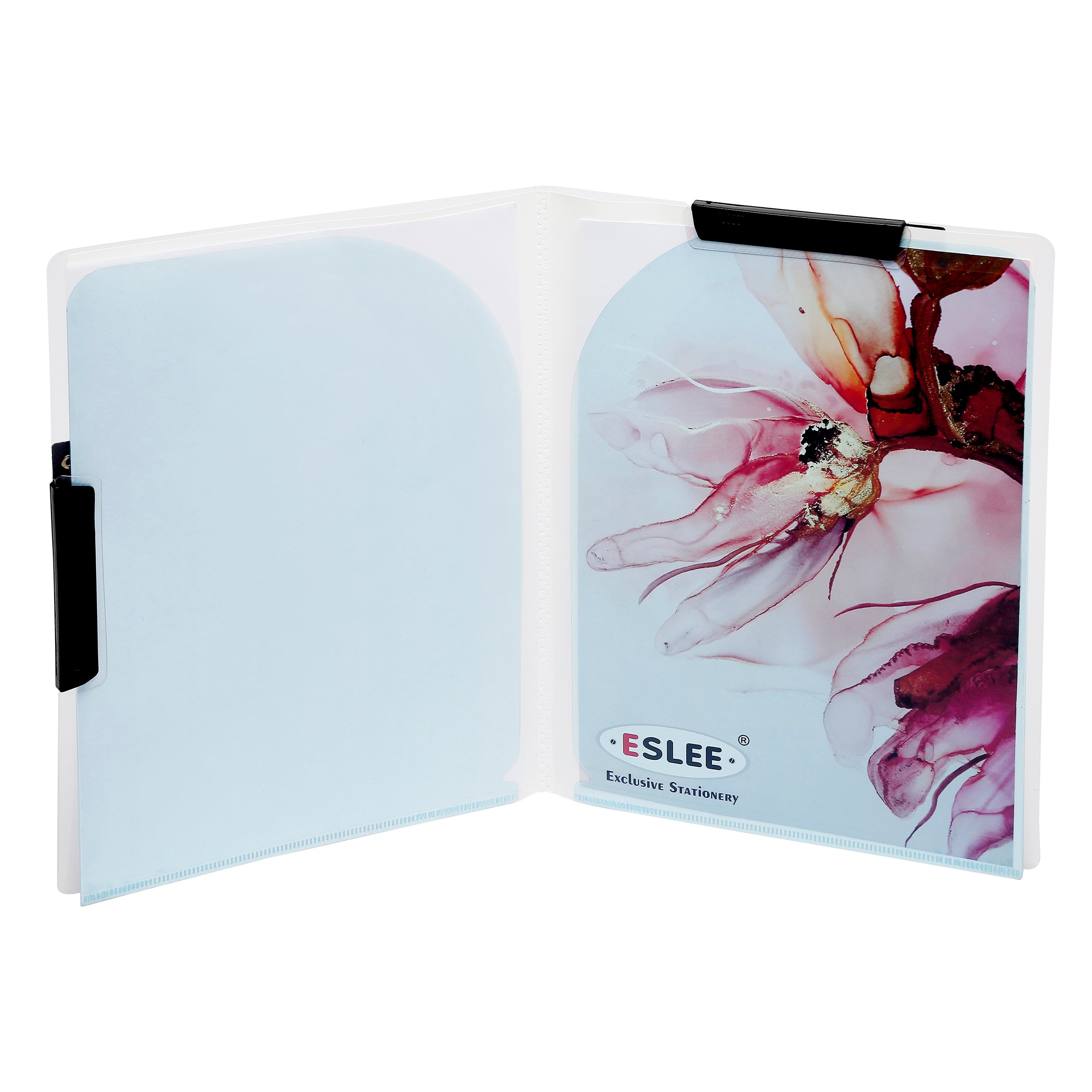 Eslee Document Folder | 4 Pockets Plastic Folder | A4 Size