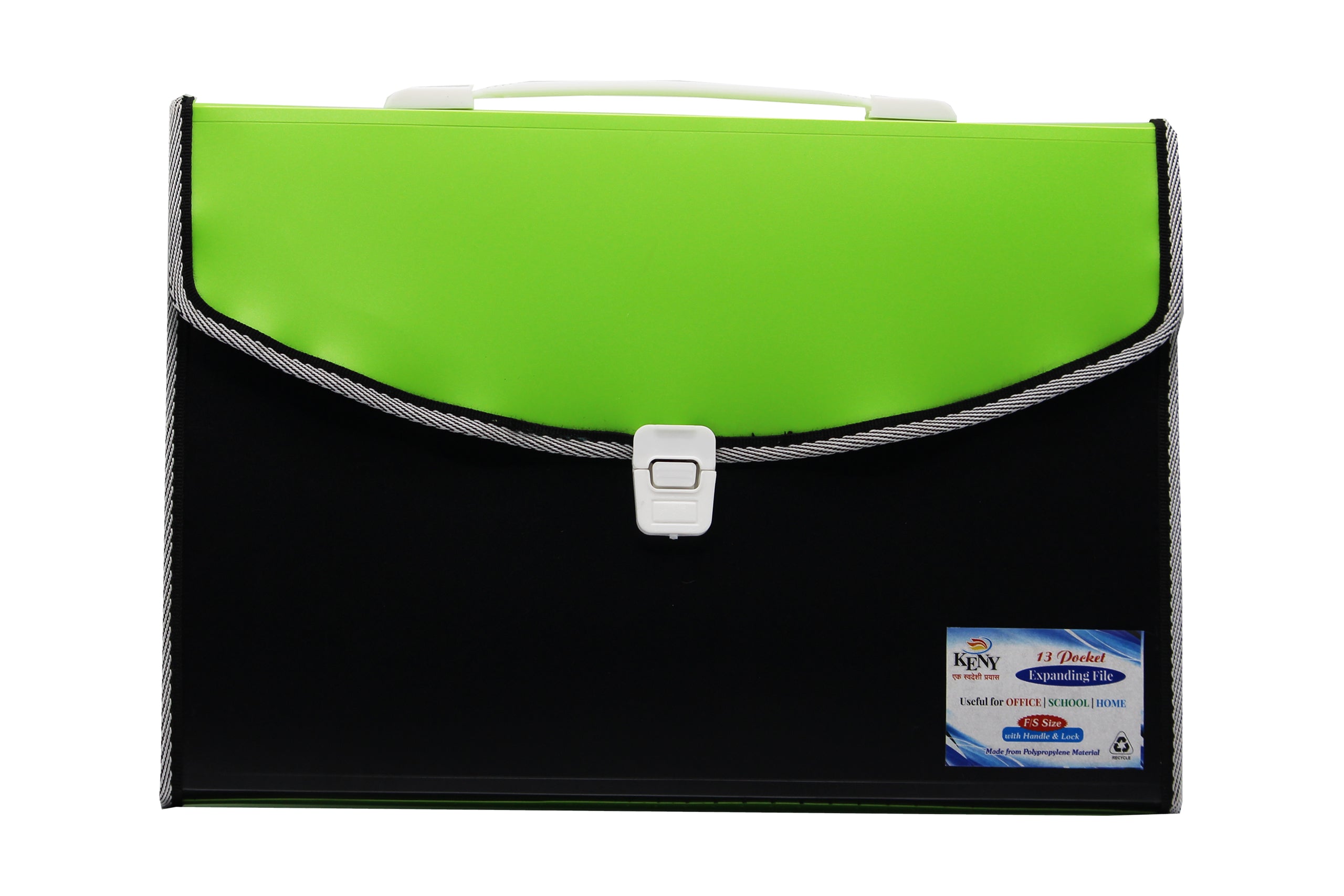 Keny Expanding File | Piano File with 13 Pockets | FC Size