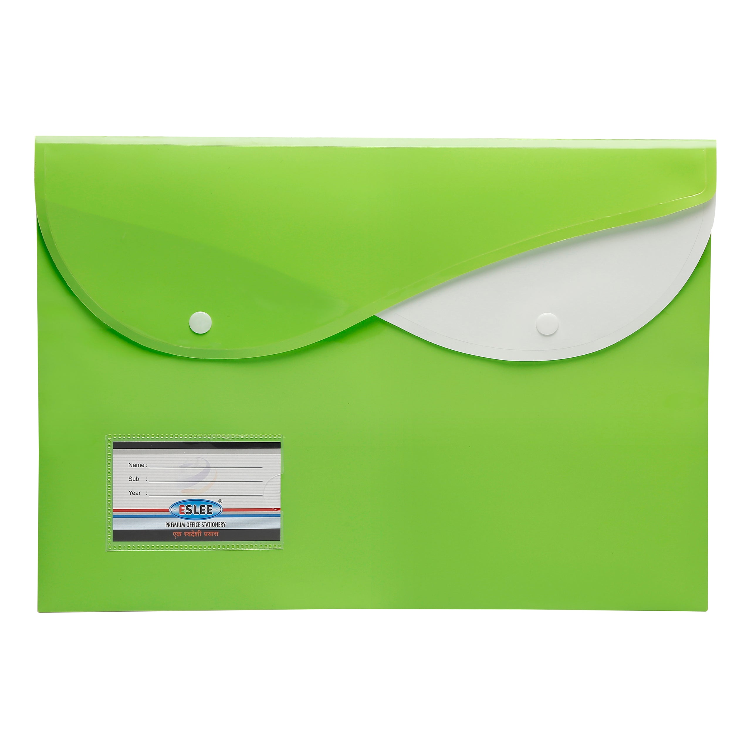 Eslee Envelope File | With Dual Pocket | FC Size | Pack of 10