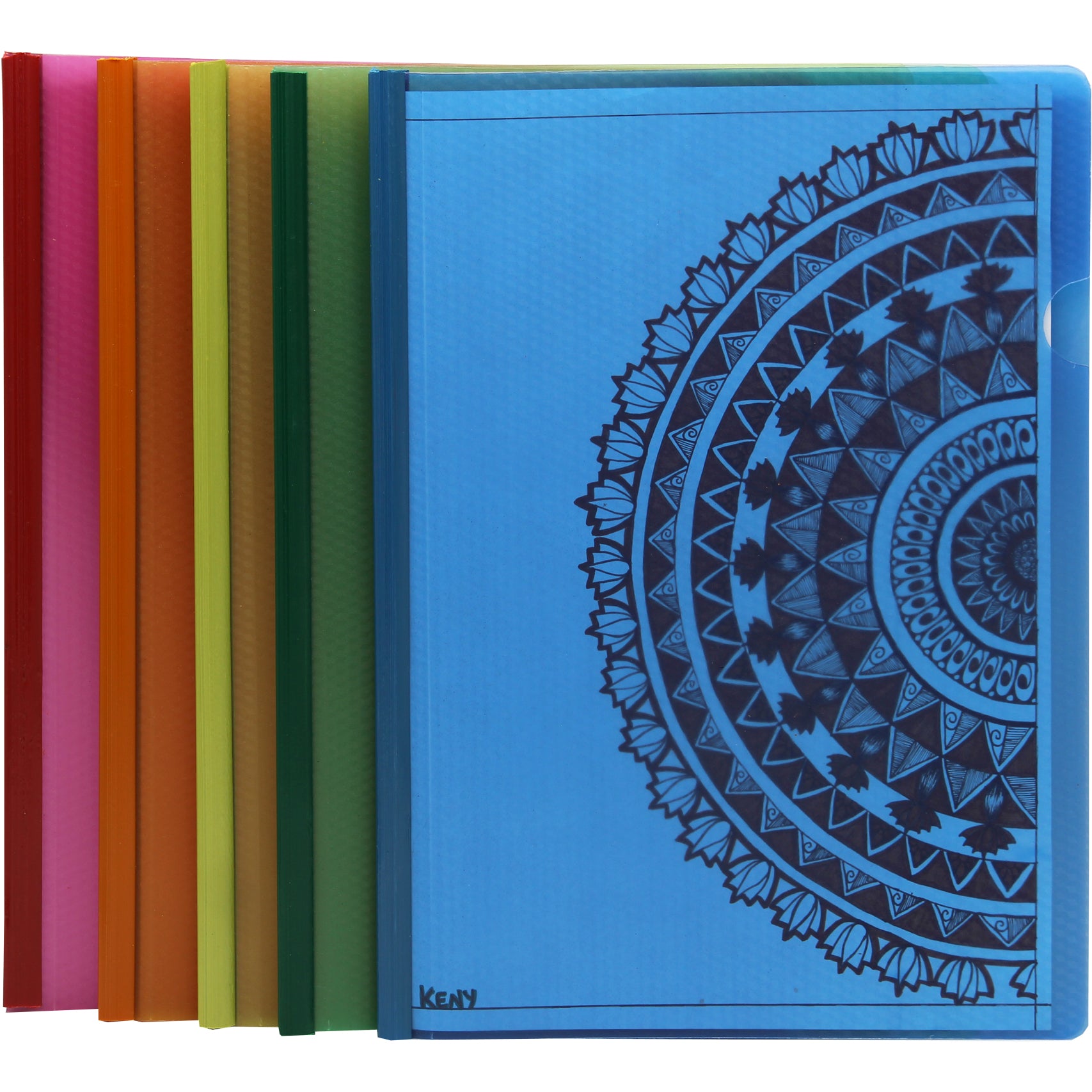 Keny  Diamond Strip File  |  Report Cover | A4 Size | Pack Of 12