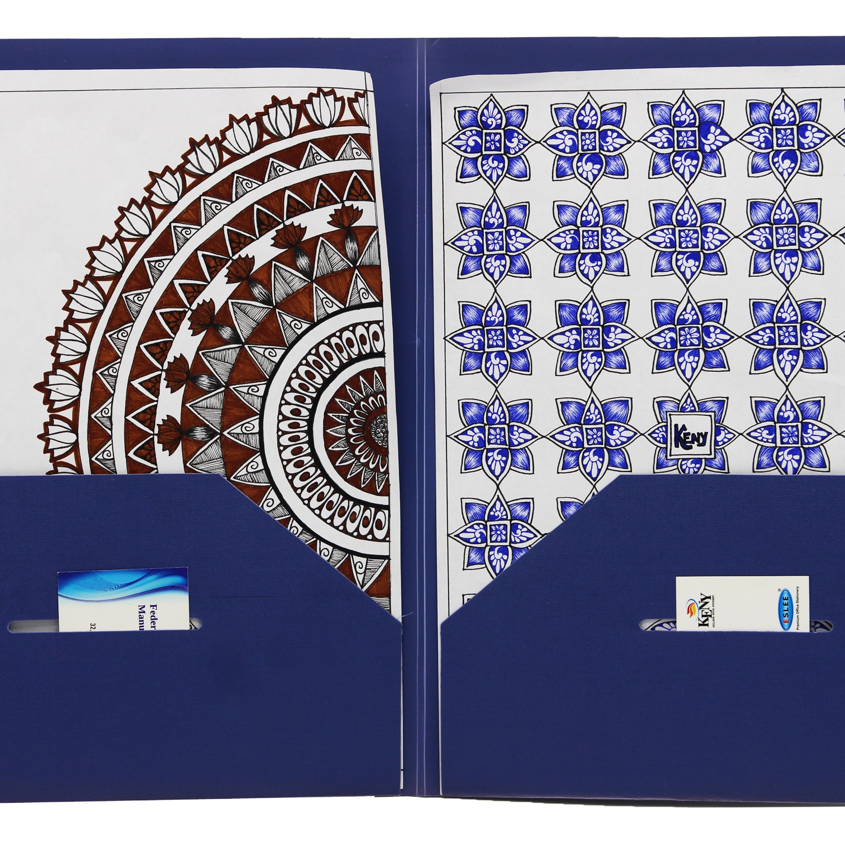 Keny Two Pocket Conference File | A4 Size