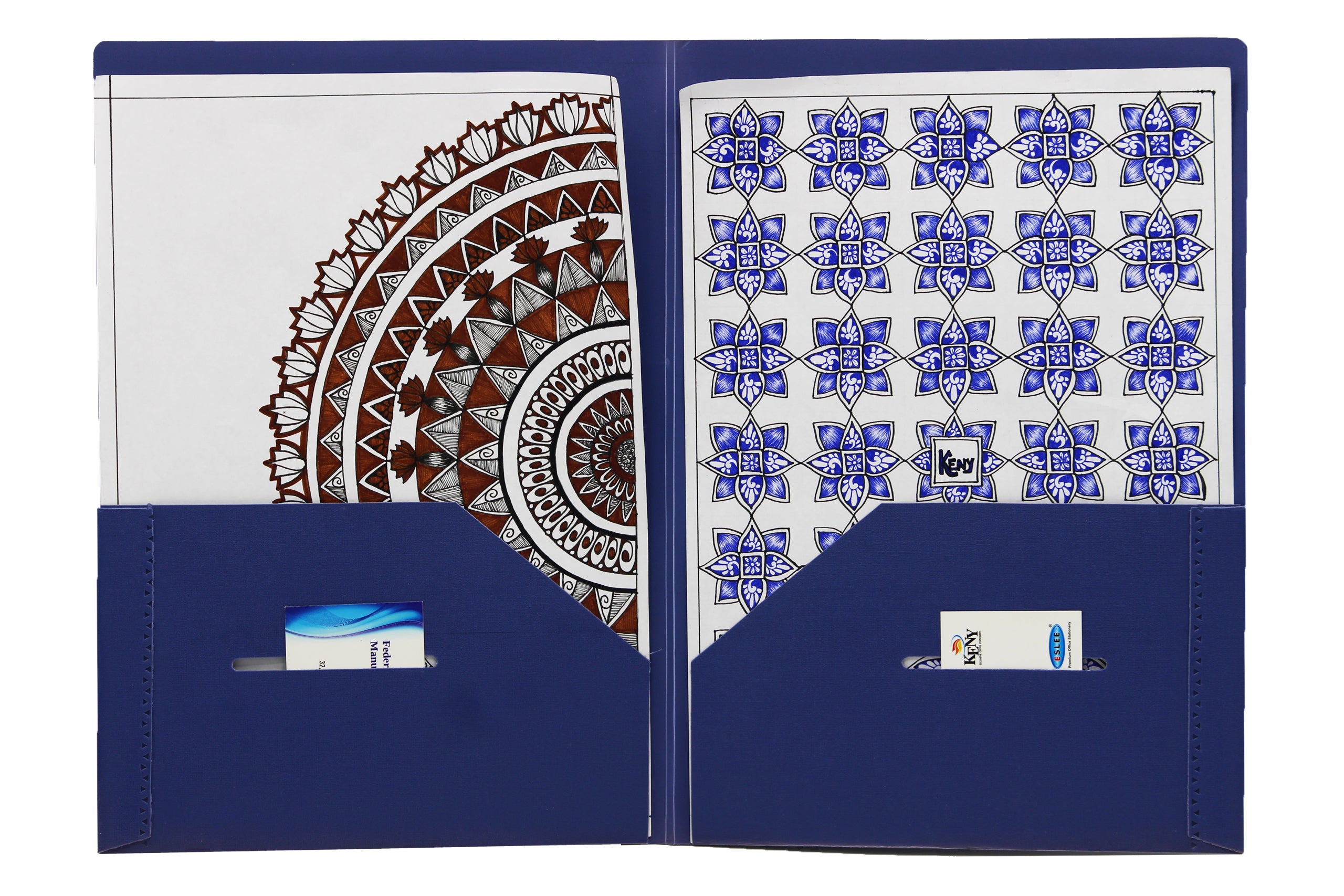 Keny Two Pocket Conference File | A4 Size