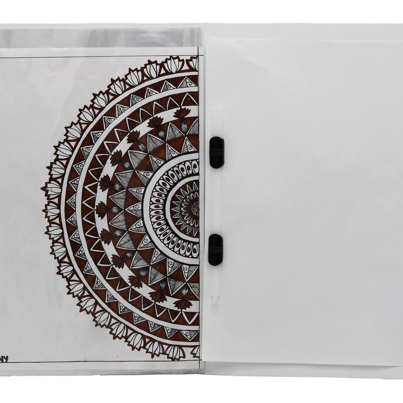 Keny LIC Policy Display File | With Plastic Clip