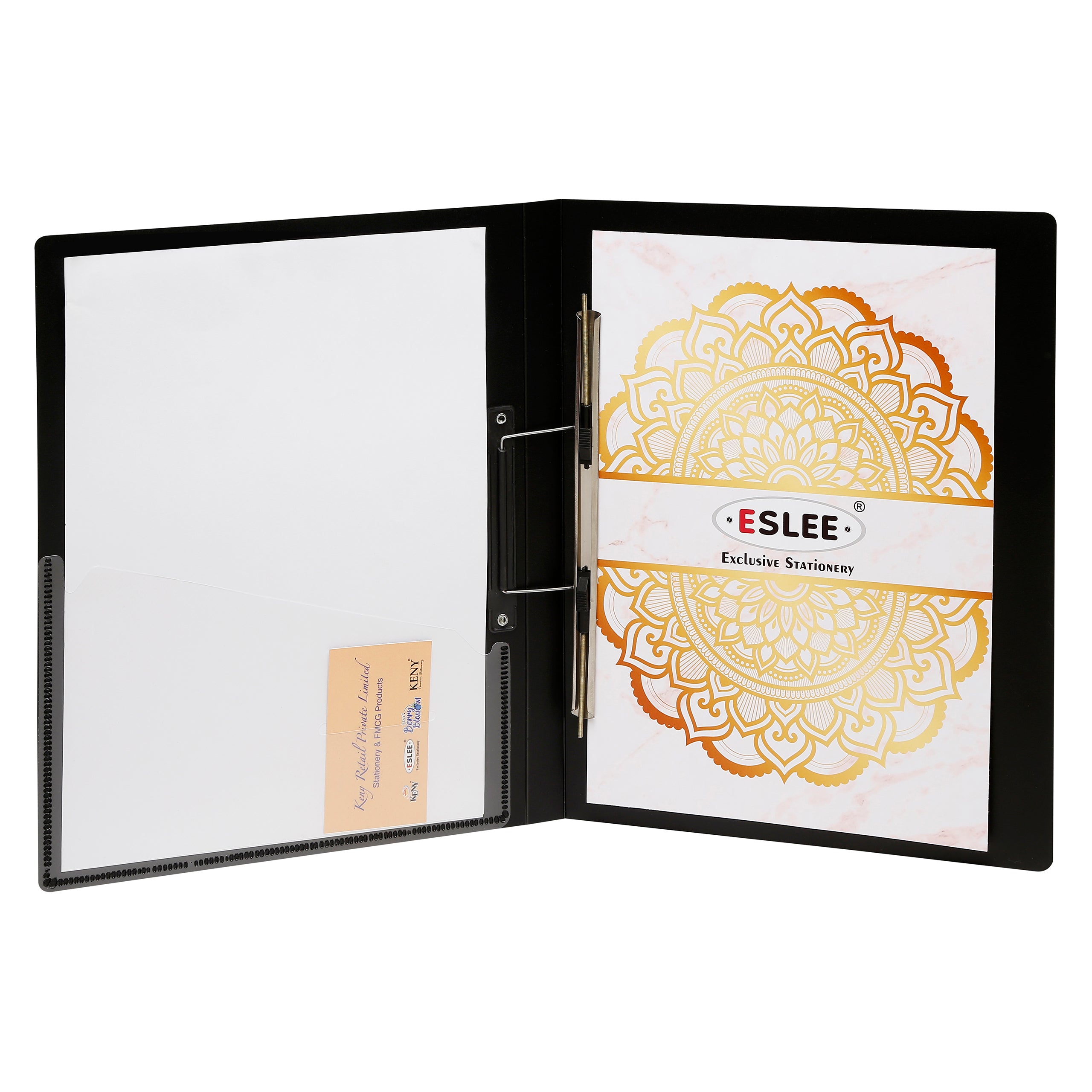 Eslee Cobra Spring Clip File | Stainless Steel Clip | A4 Size