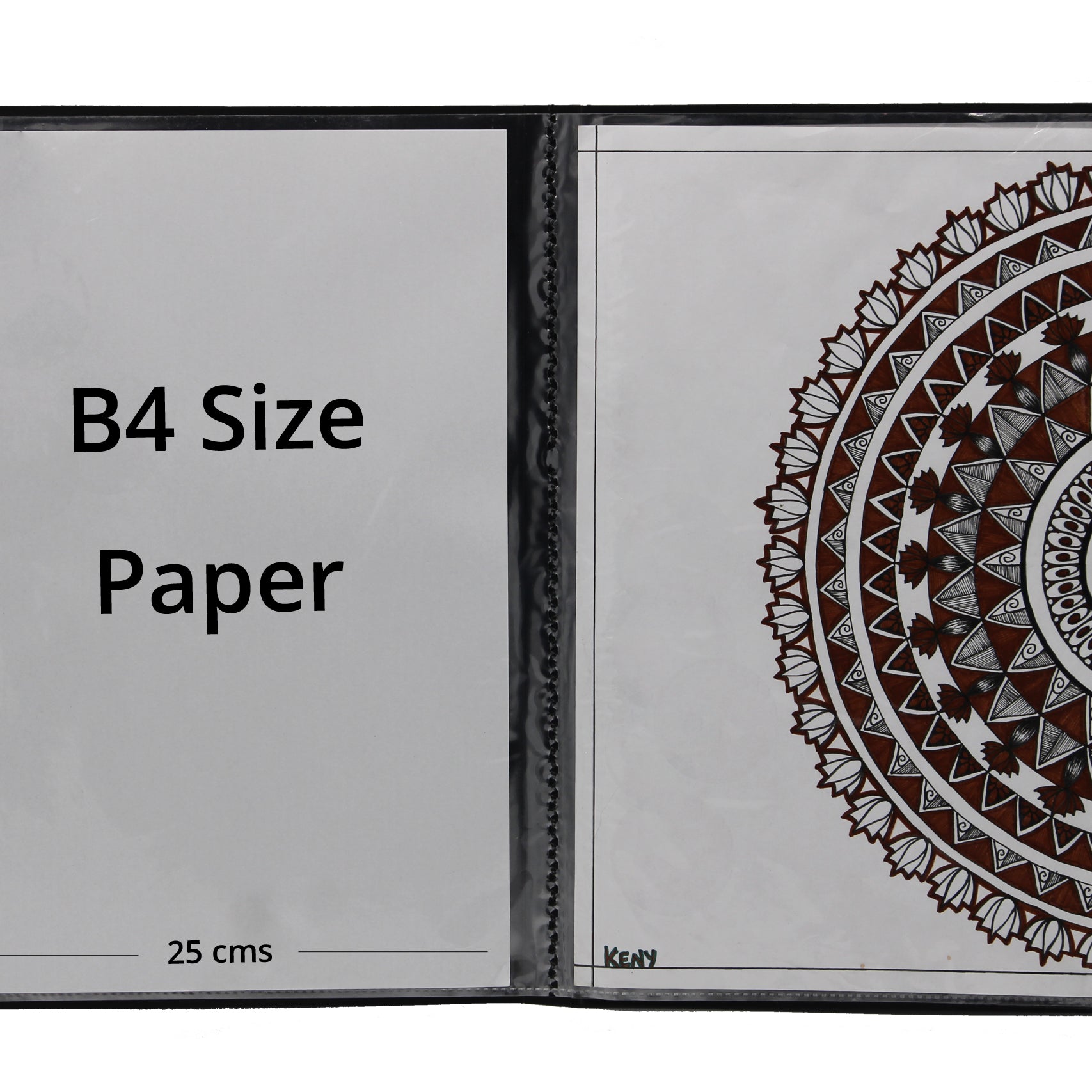 Keny Display File | 10 Pockets | B4 Size