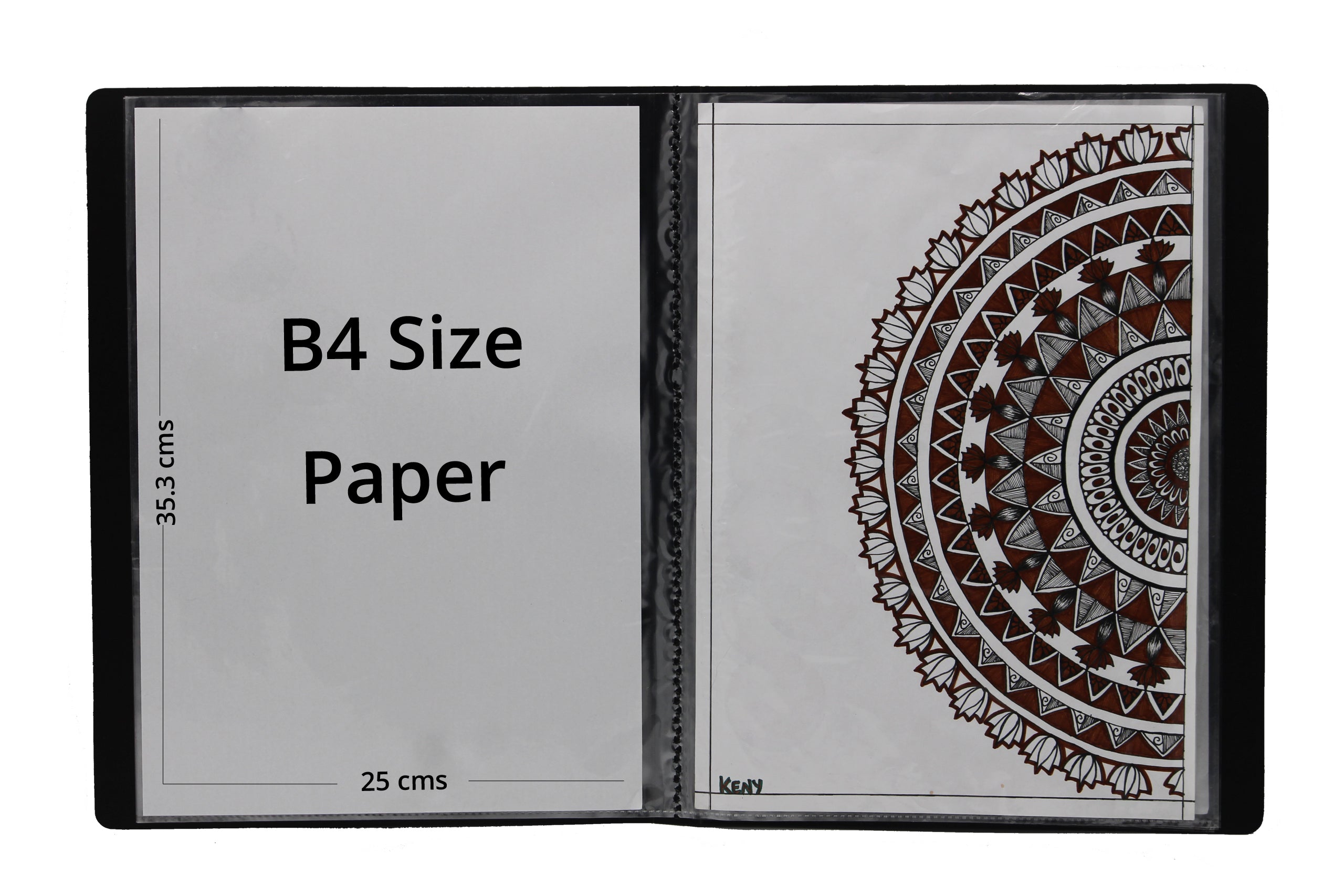 Keny Display File | 10 Pockets | B4 Size