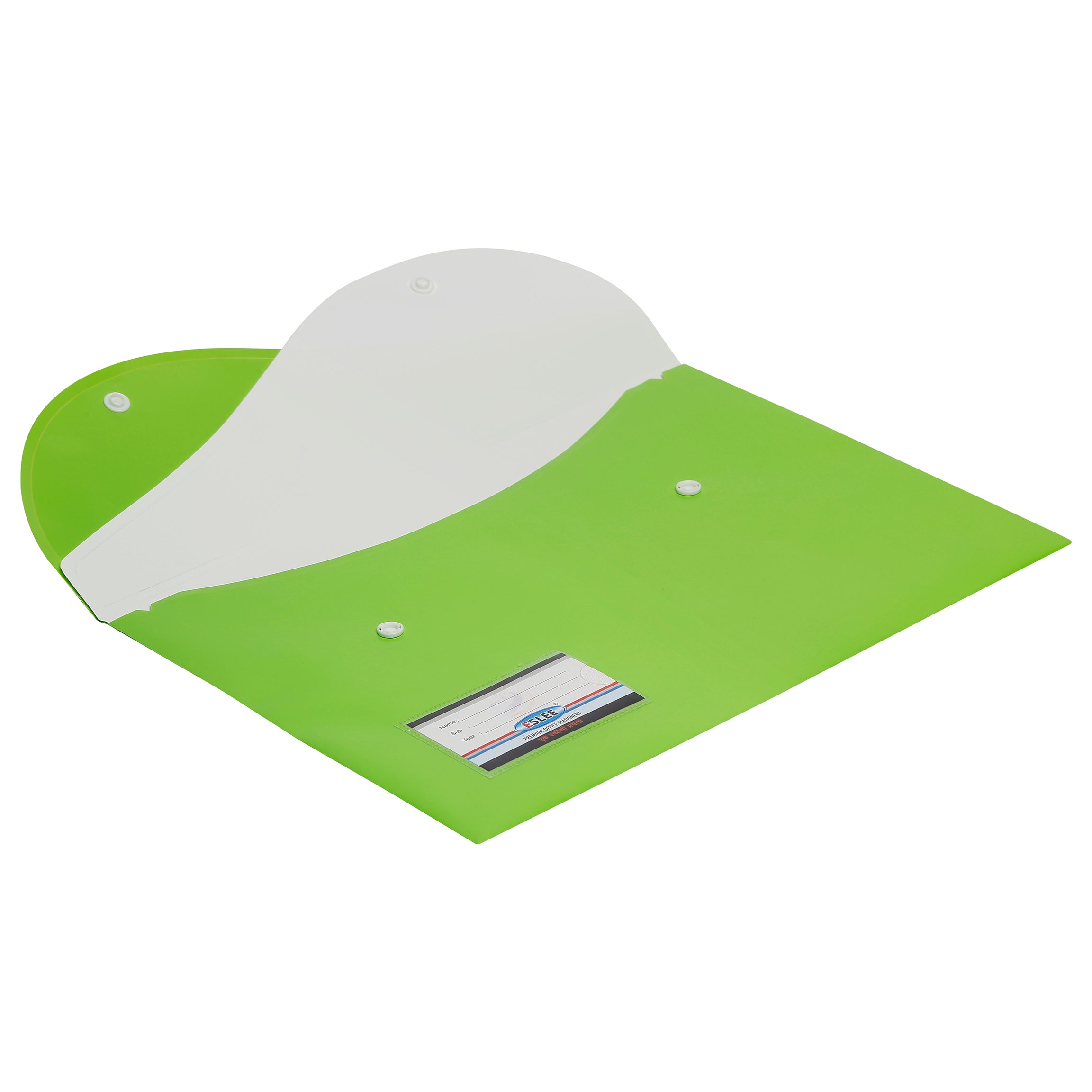 Eslee Envelope File | With Dual Pocket | FC Size | Pack of 10