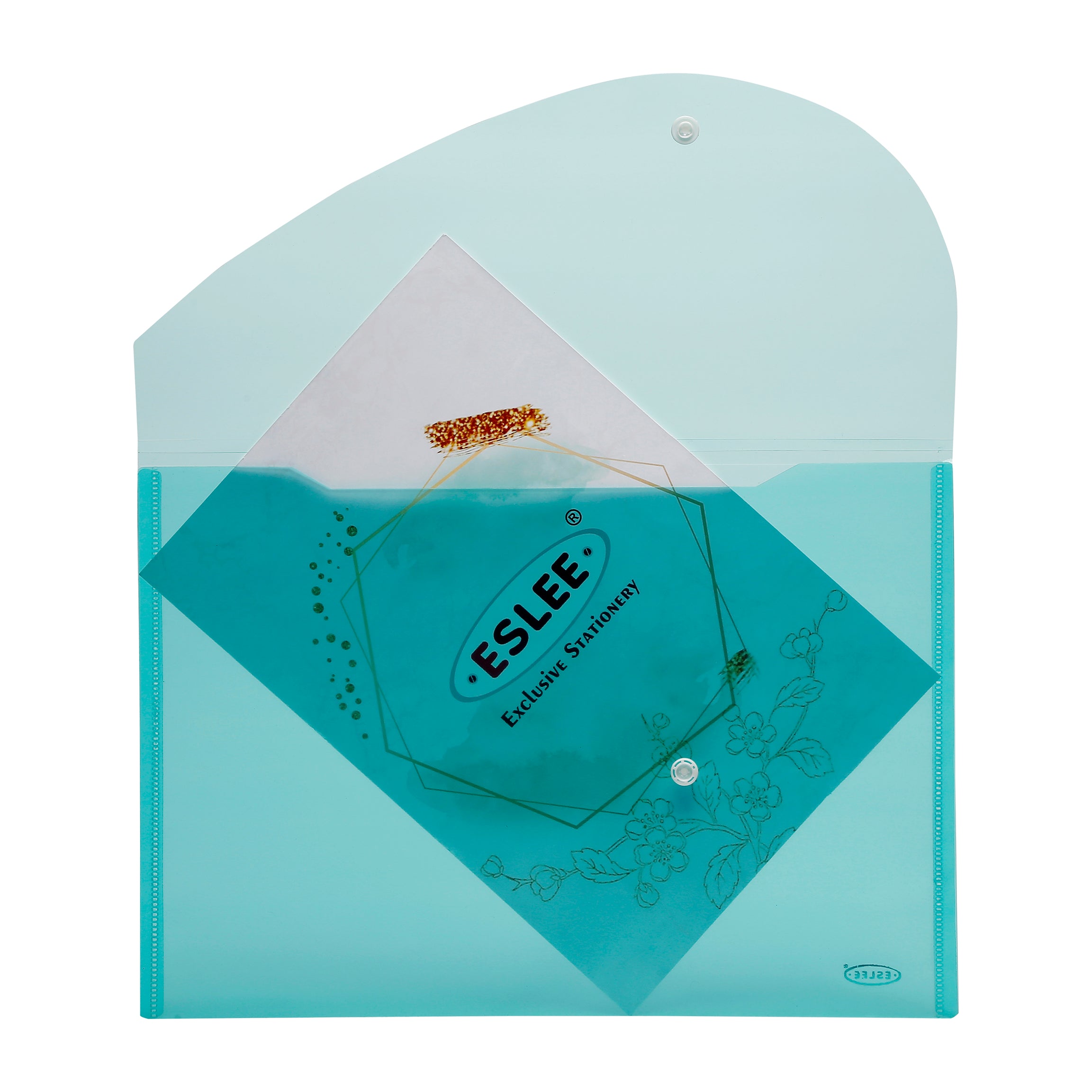 Eslee Transparent Envelope File | FC Size | Pack of 10