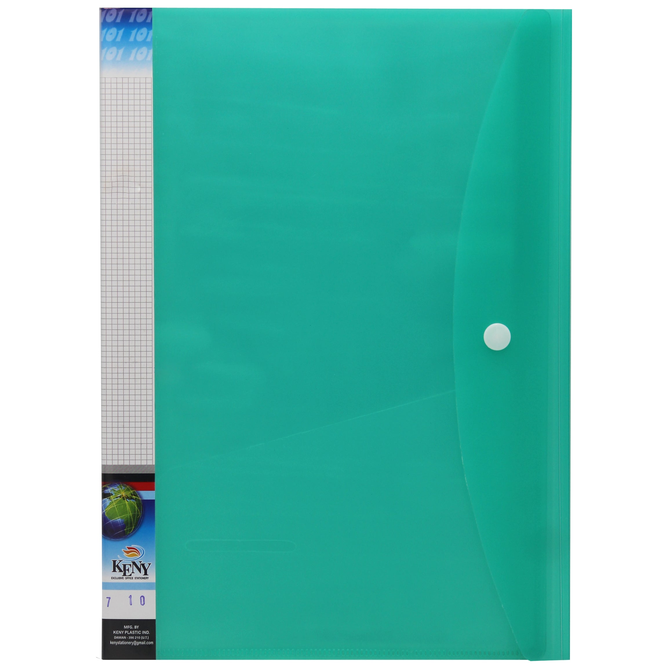 Keny Multi-utility Trasparent Display File |40 Pockets | FC Size