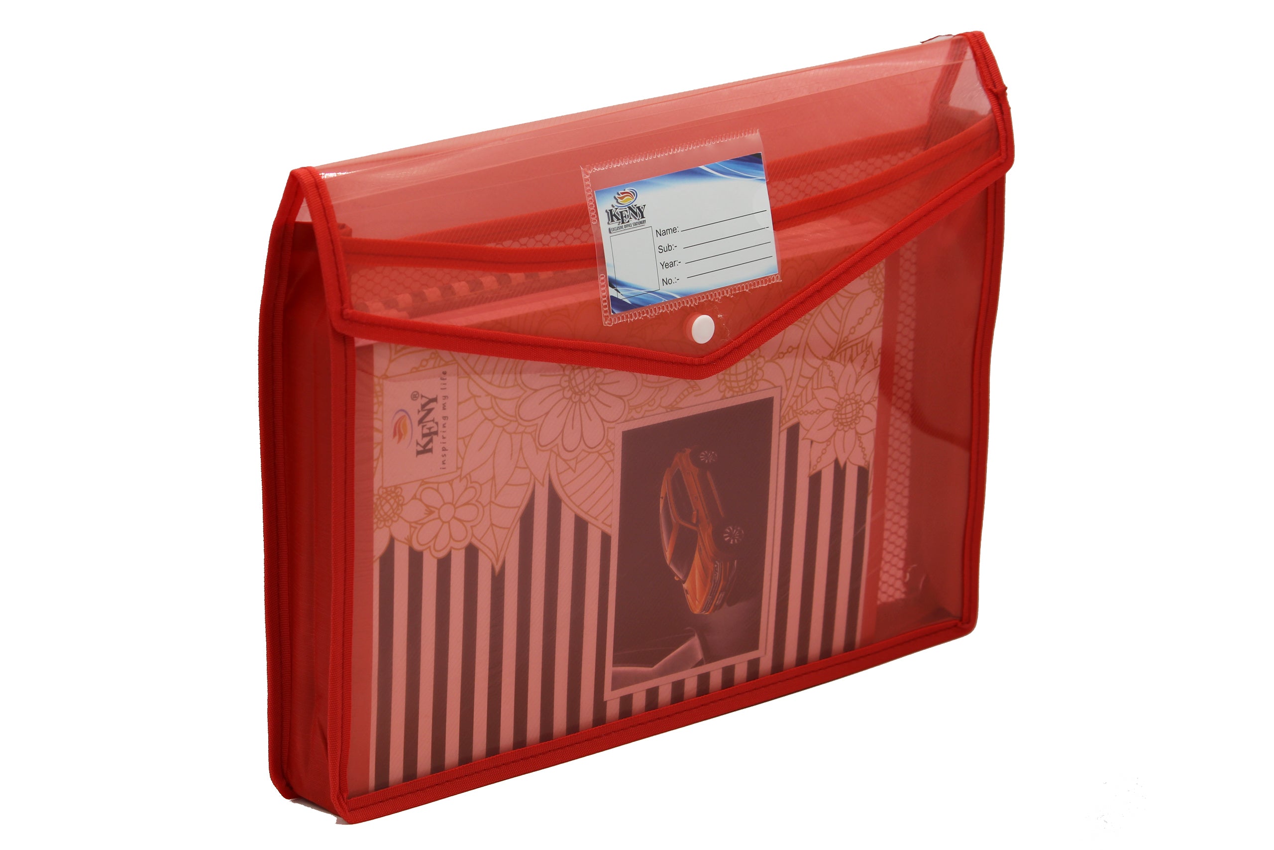 Keny Document Wallet With Net | Expandable Folder | FC Size