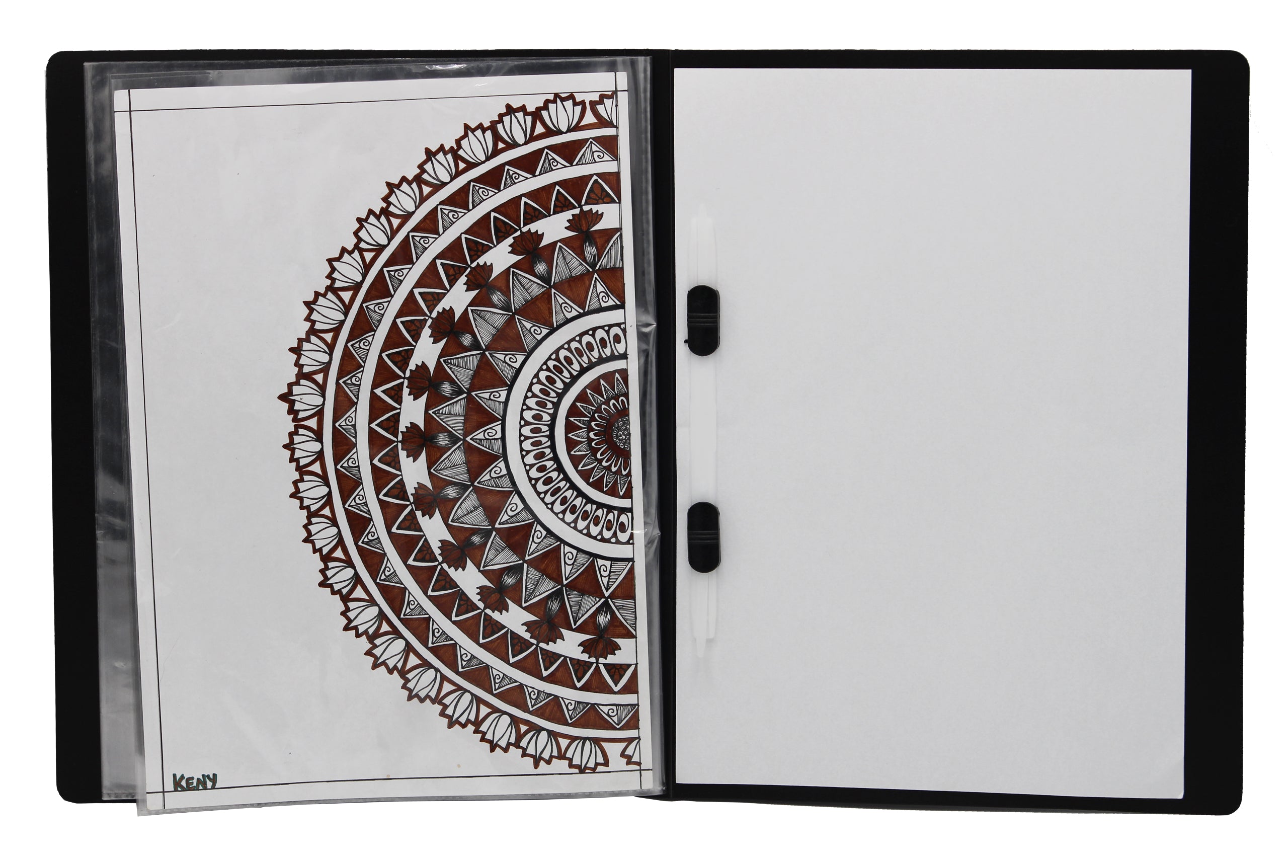 Keny Display File | 80 Pockets | FC Size