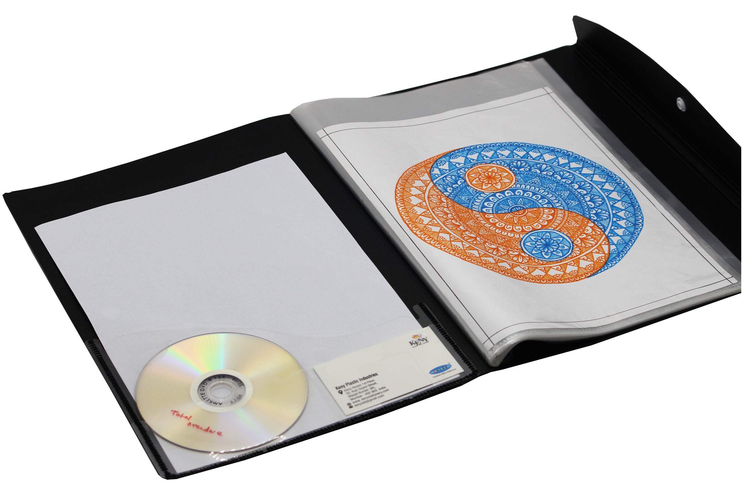 Keny Multi-utility  Display File | 10 Pockets | FC Size