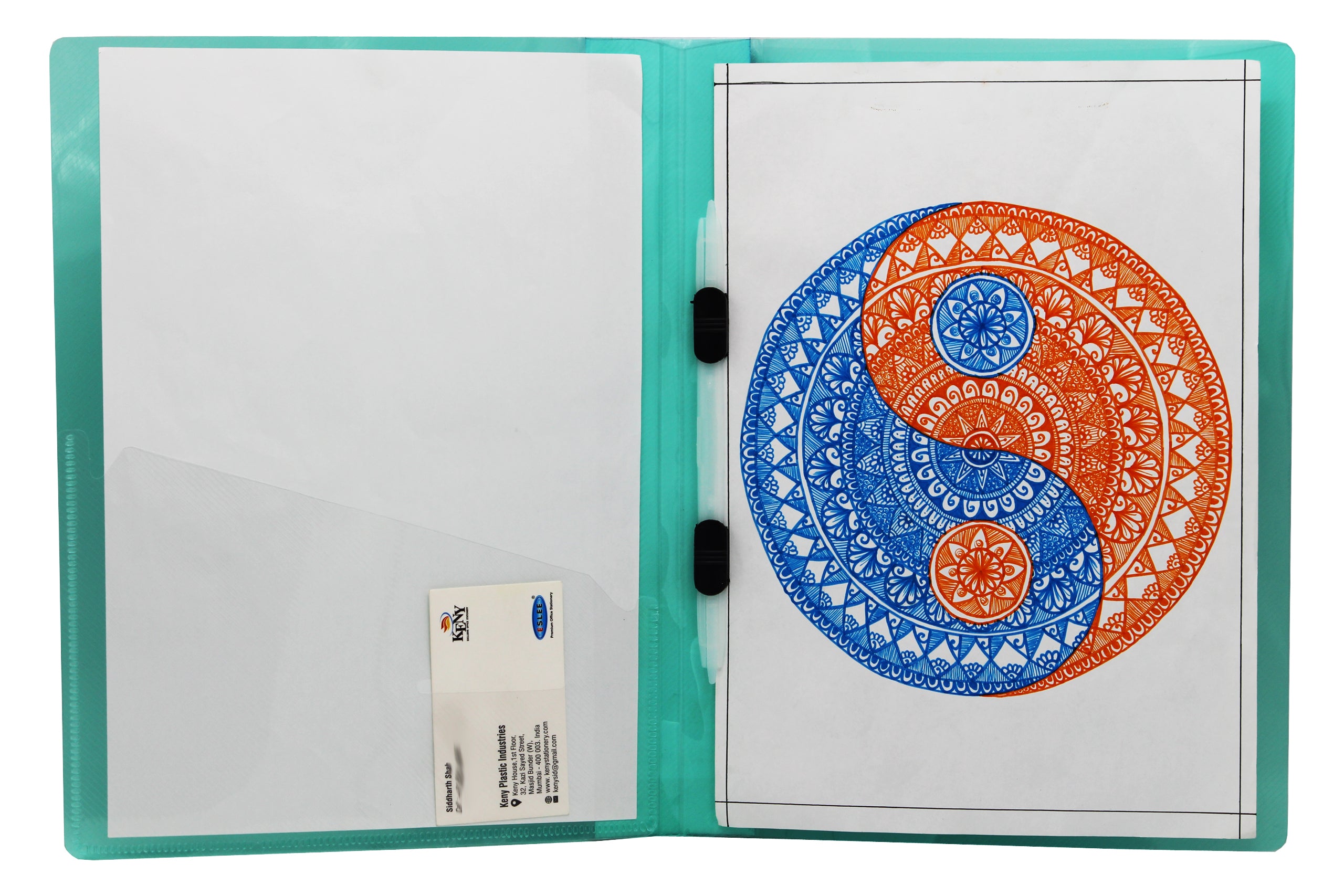 Keny Presentation Report File | A4 Size | Pack Of 10