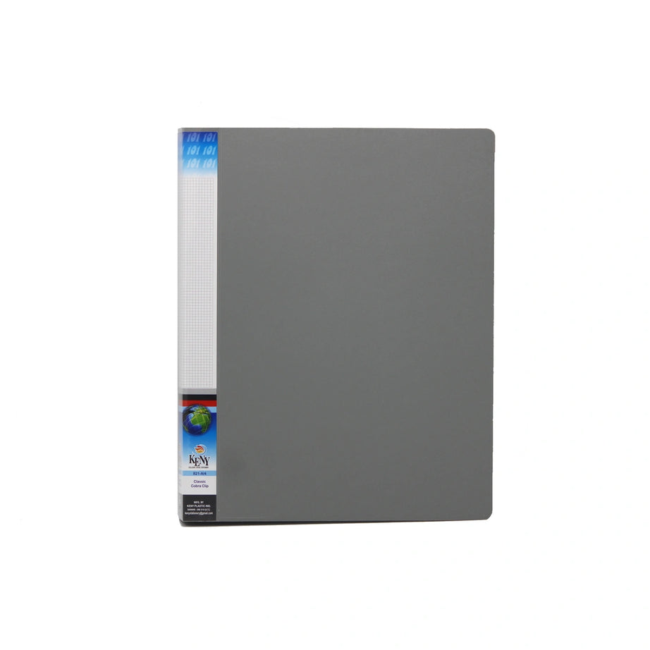 Keny Display File | Clear Leaves | Best for A4 Size Papers | 20 Folders | Plastic Clip | (851A/20F)