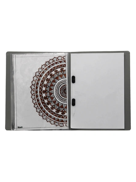 Keny Display File | Clear Leaves | Best for A4 Size Papers | 20 Folders | Plastic Clip | (851A/20F)