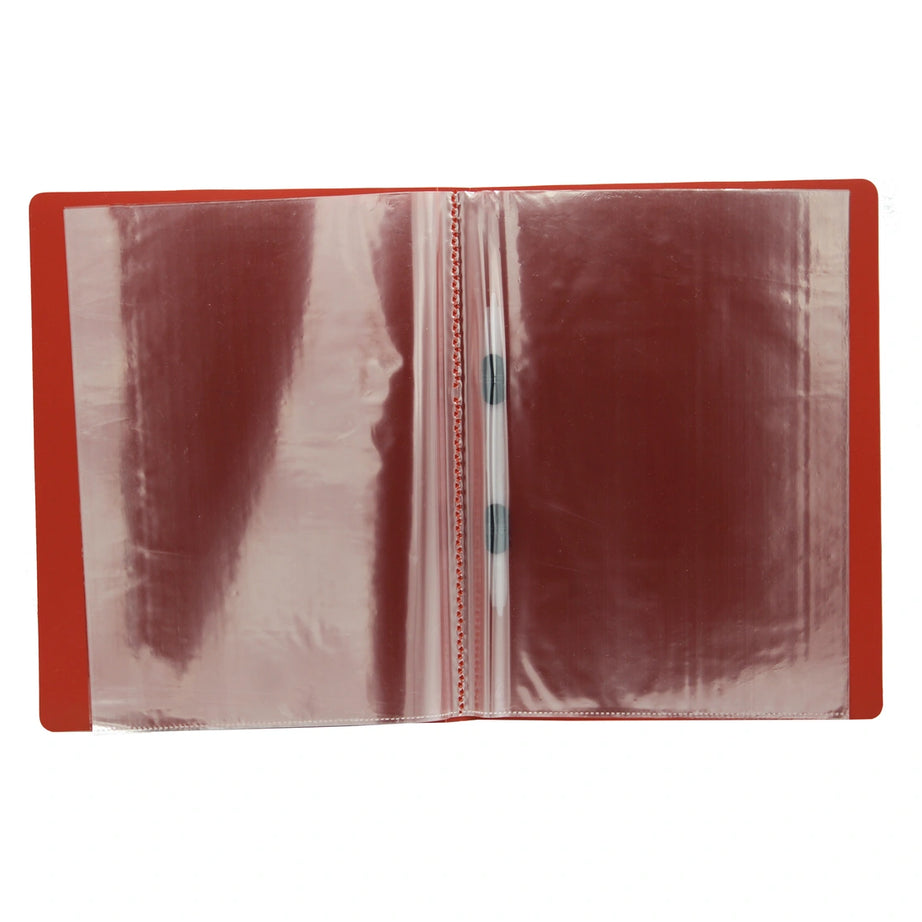 Keny Display File | Clear Leaves | Best for A4 Size Papers | 20 Folders | Plastic Clip | (851A/20F)