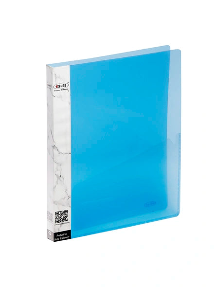 Eslee Presentation File | Report File | Best for FC / FS / Foolscap / Legal Size Paper | Straightline Texture | Eco Clip / Punch Clip | (ES12FC)