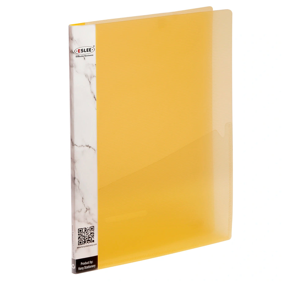 Eslee Presentation File | Report File | Best for FC / FS / Foolscap / Legal Size Paper | Straightline Texture | Eco Clip / Punch Clip | (ES12FC)