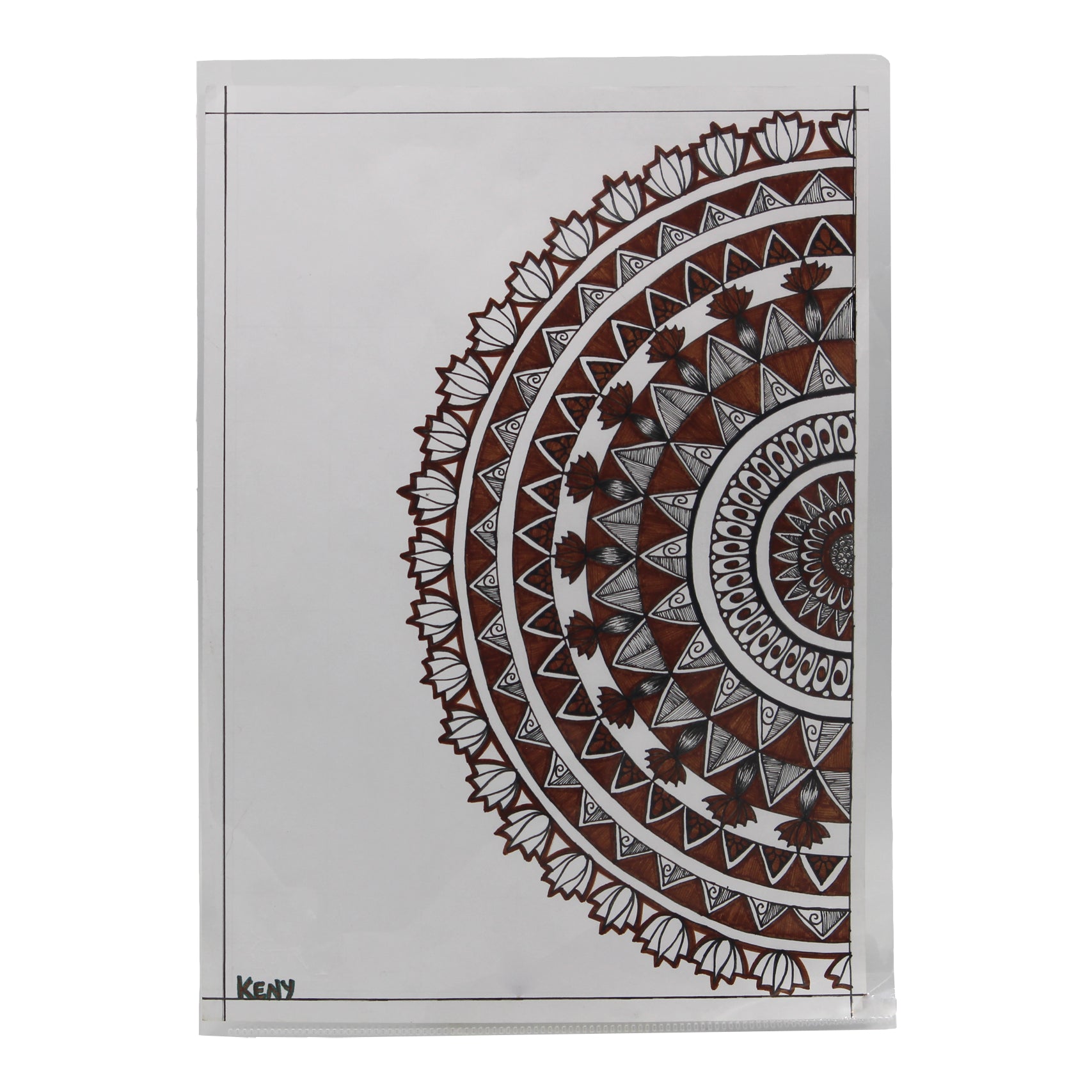 Keny L Folder | Standard Jackets | A4 Size | Pack of 20