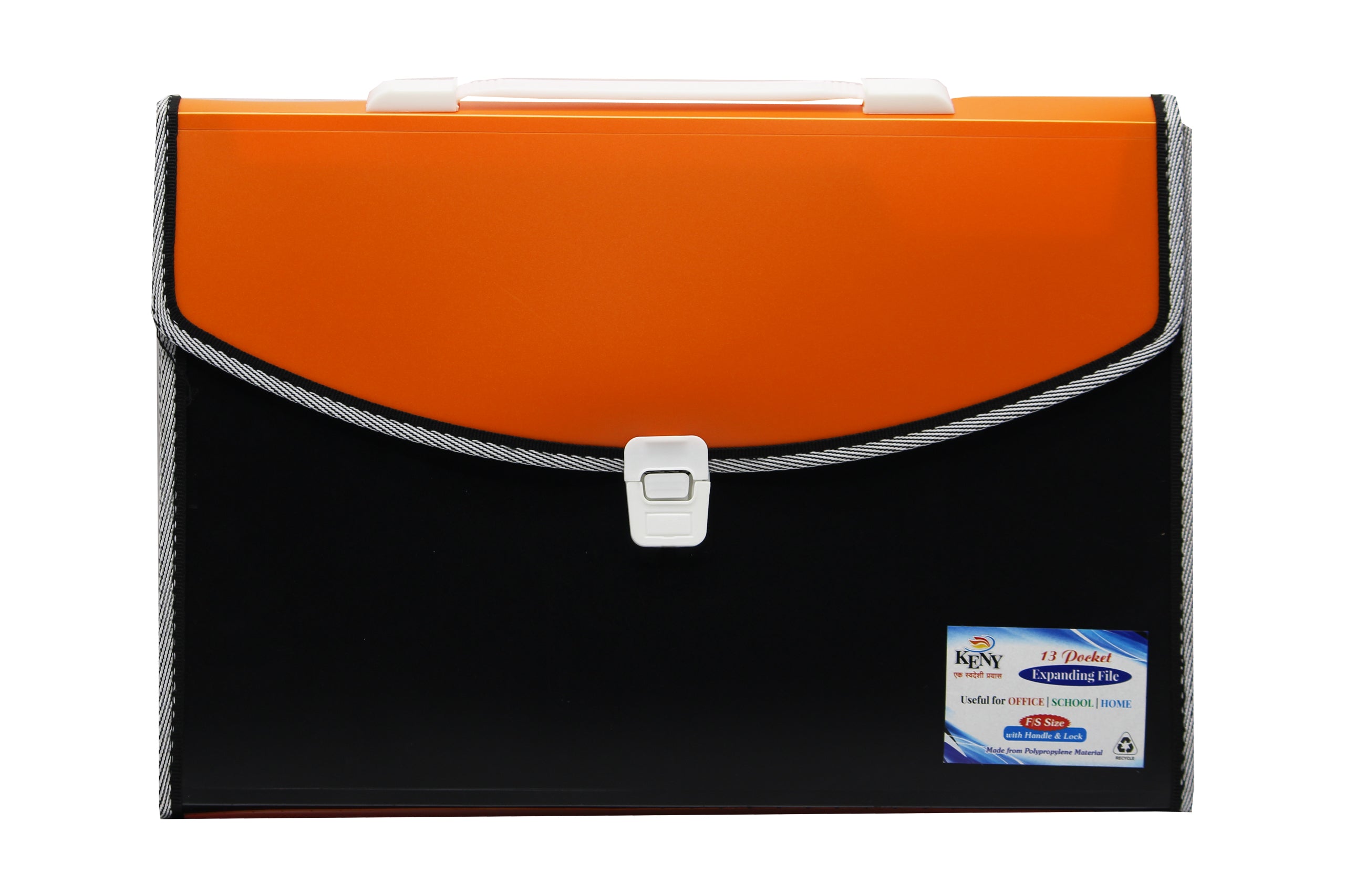 Keny Expanding File | Piano File with 13 Pockets | FC Size