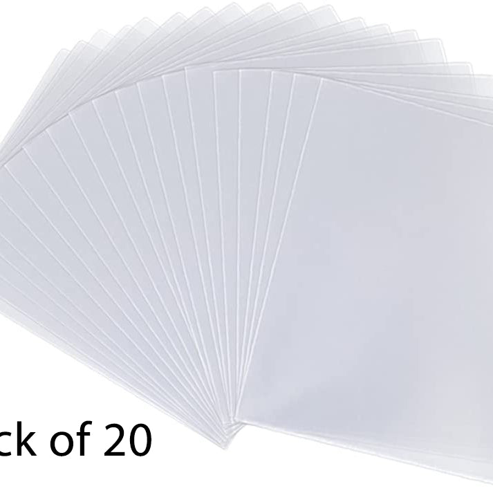 Keny L Folder | Standard Jackets | A4 Size | Pack of 20