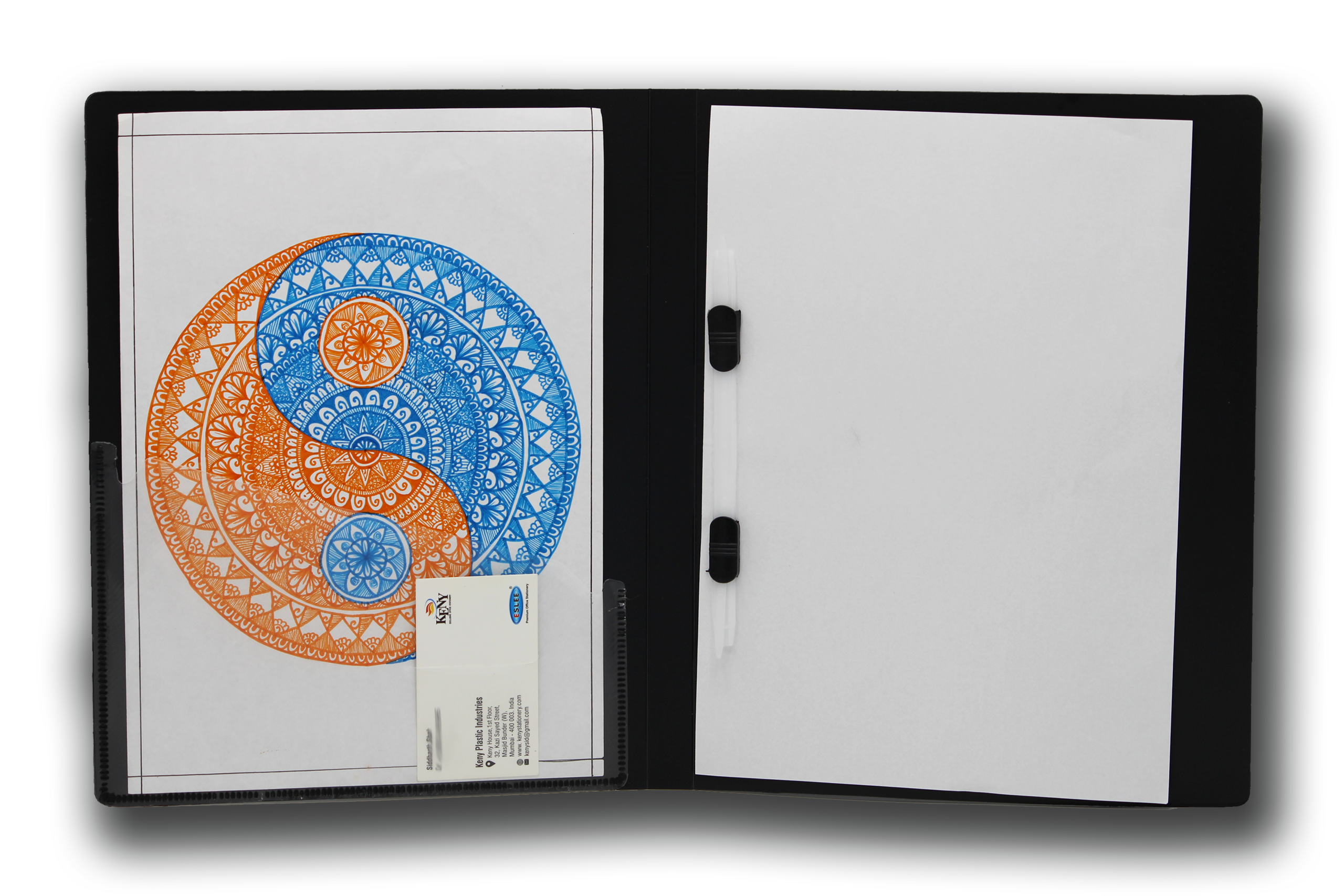 Keny Punchless Clip File | A4 Size