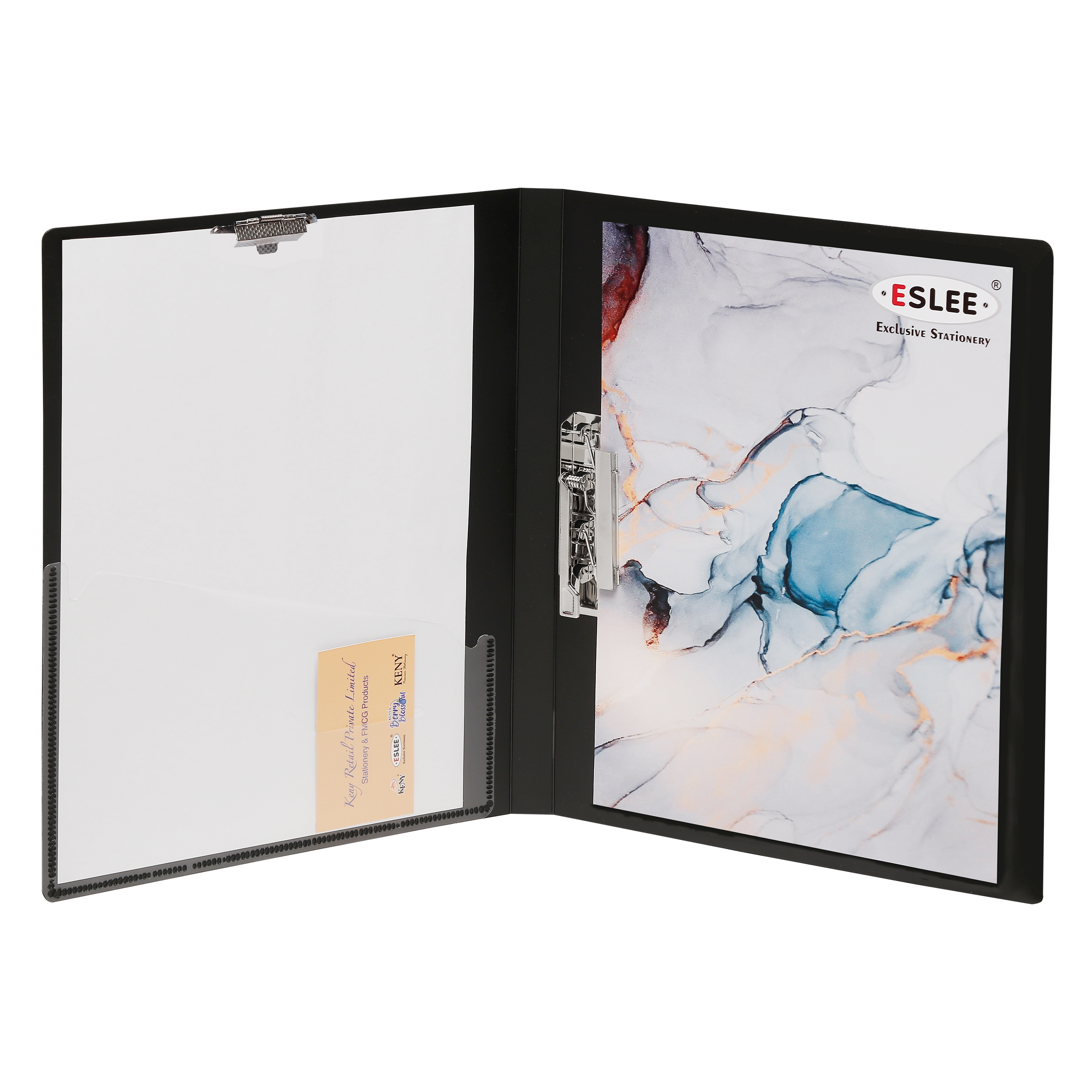 Eslee Double Clip File | Timex & Wire Clip | A4 Size