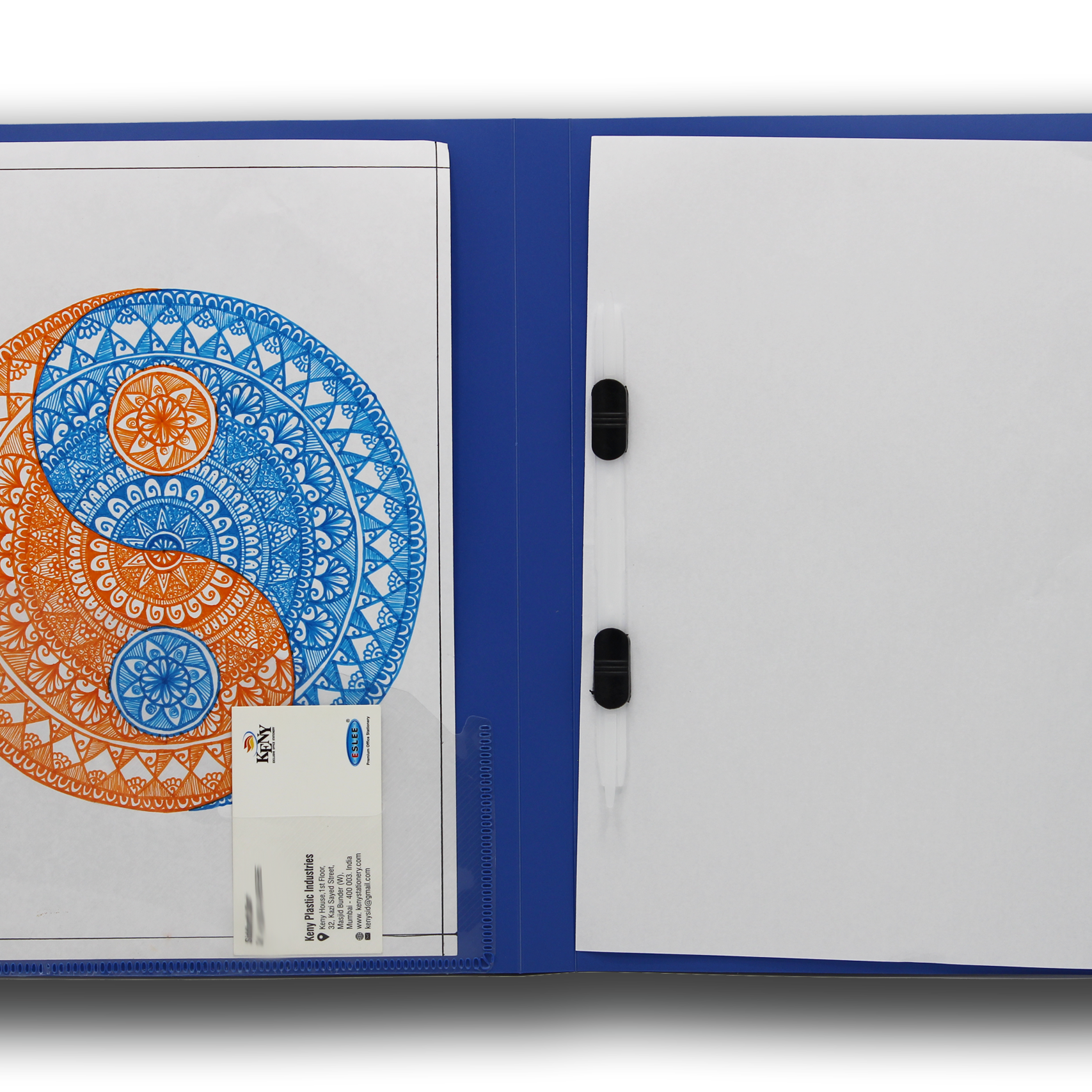 Keny Punchless Clip File | A4 Size