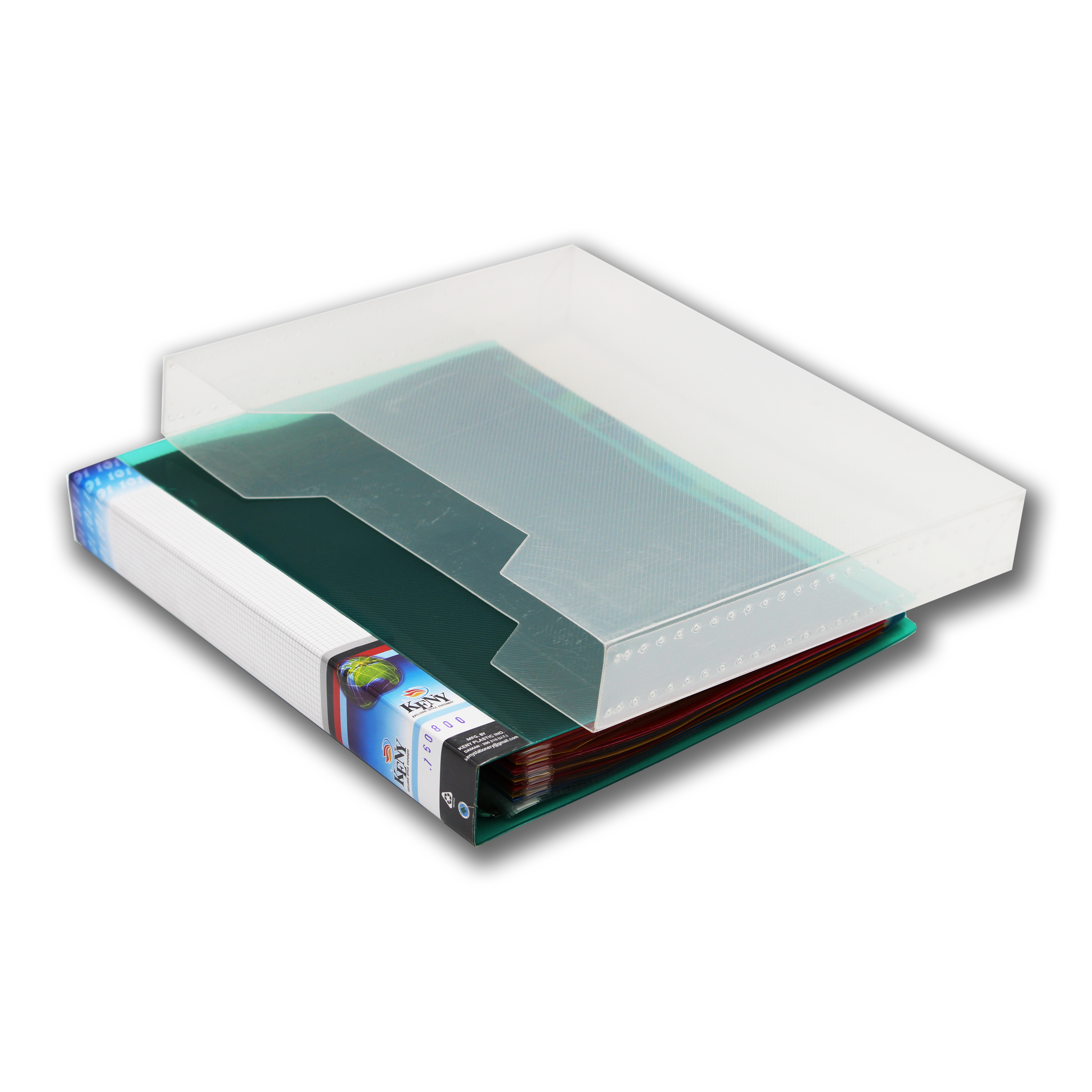 Keny Business Card Folder | 10 Cards | 800 Pockets | With Index Set & Box