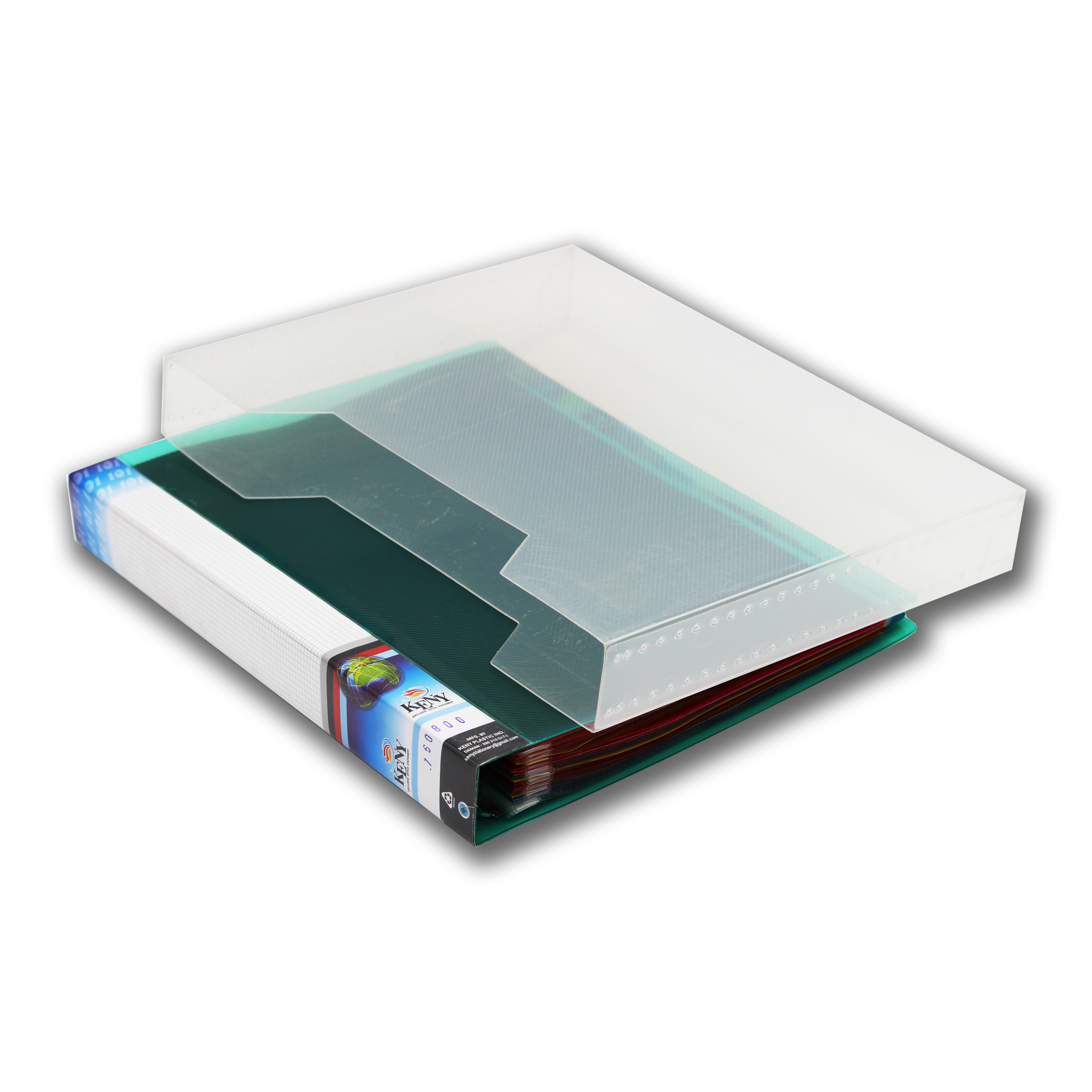 Keny Business Card Folder | 10 Cards | 800 Pockets | With Index Set & Box