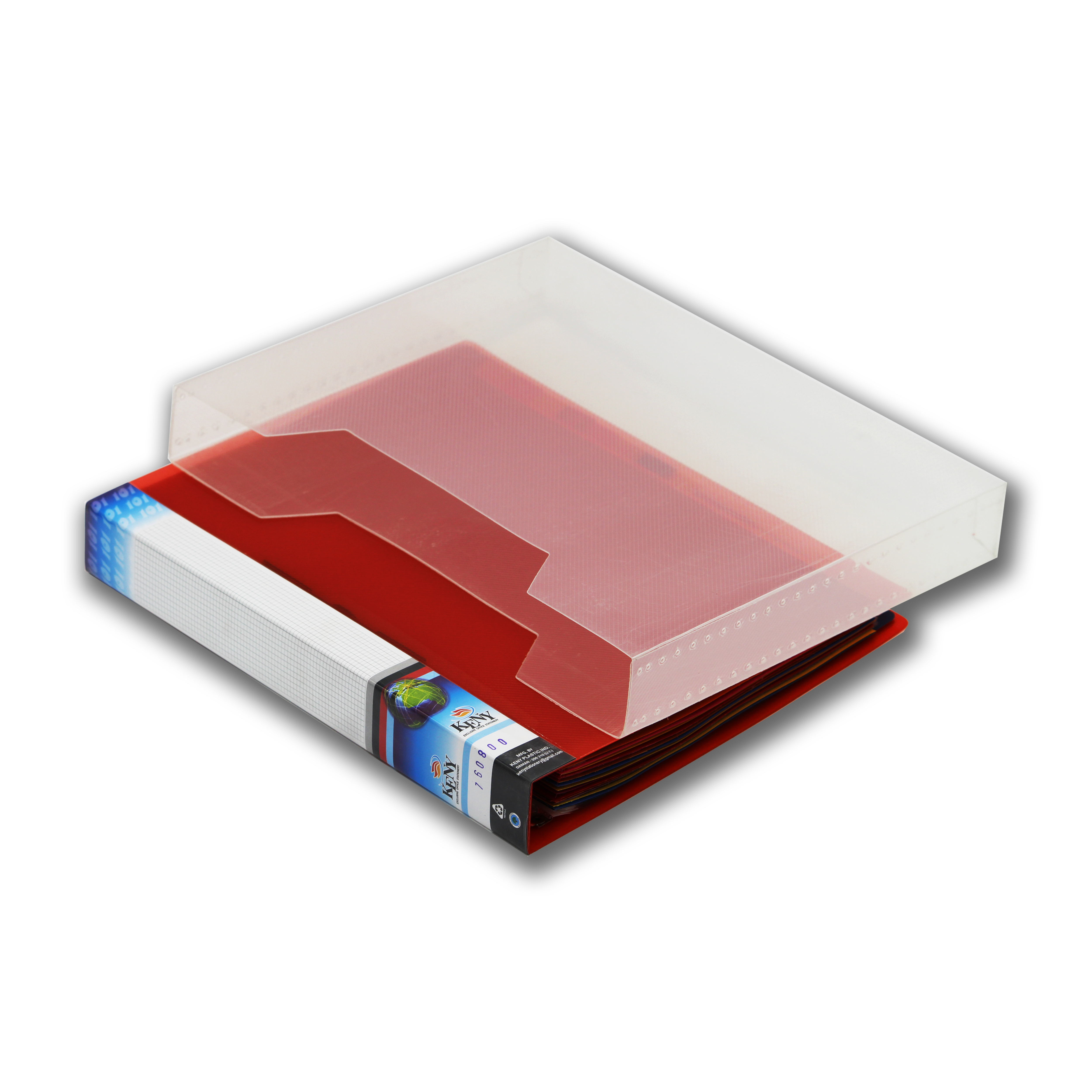 Keny Business Card Folder | 10 Cards | 800 Pockets | With Index Set & Box