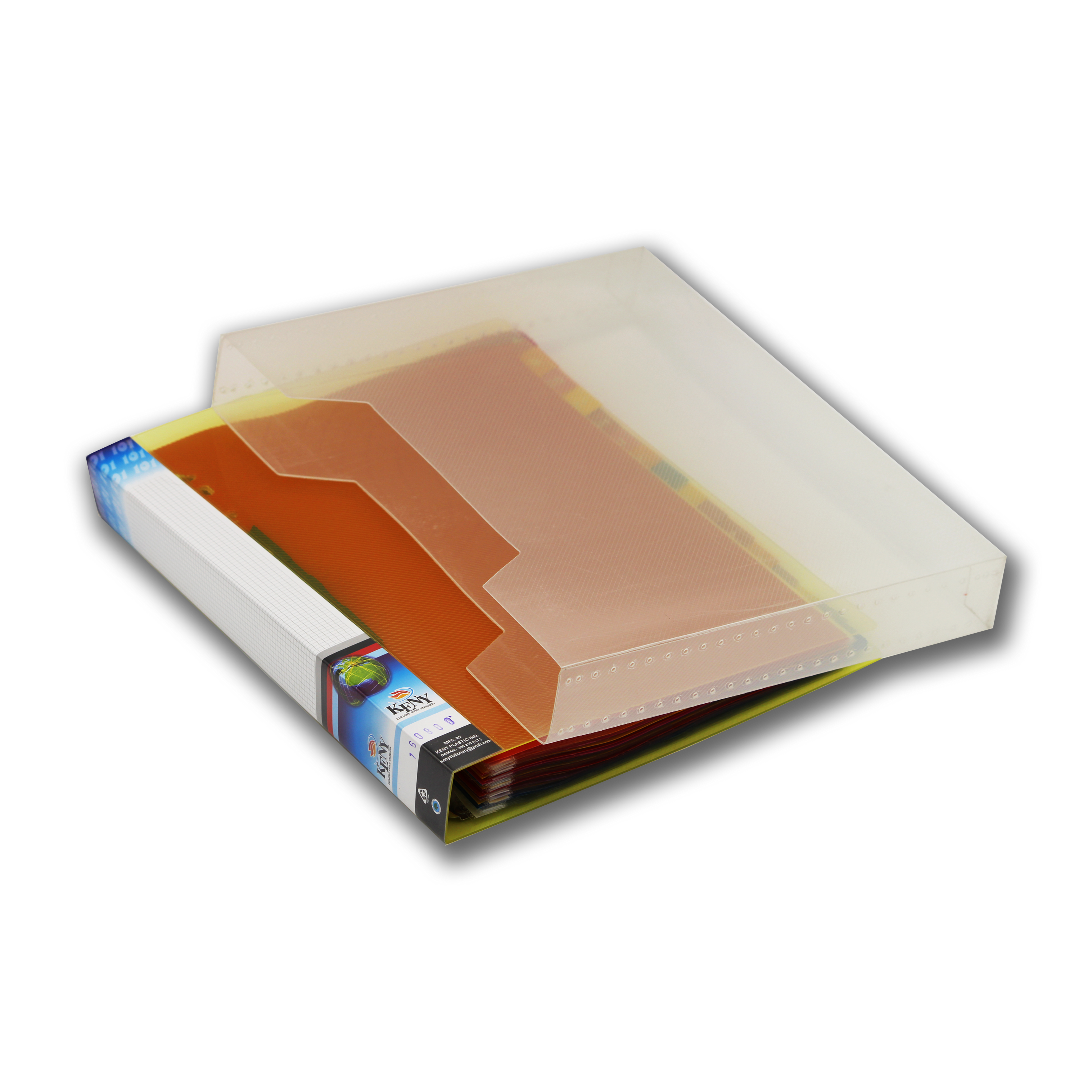 Keny Business Card Folder | 10 Cards | 800 Pockets | With Index Set & Box