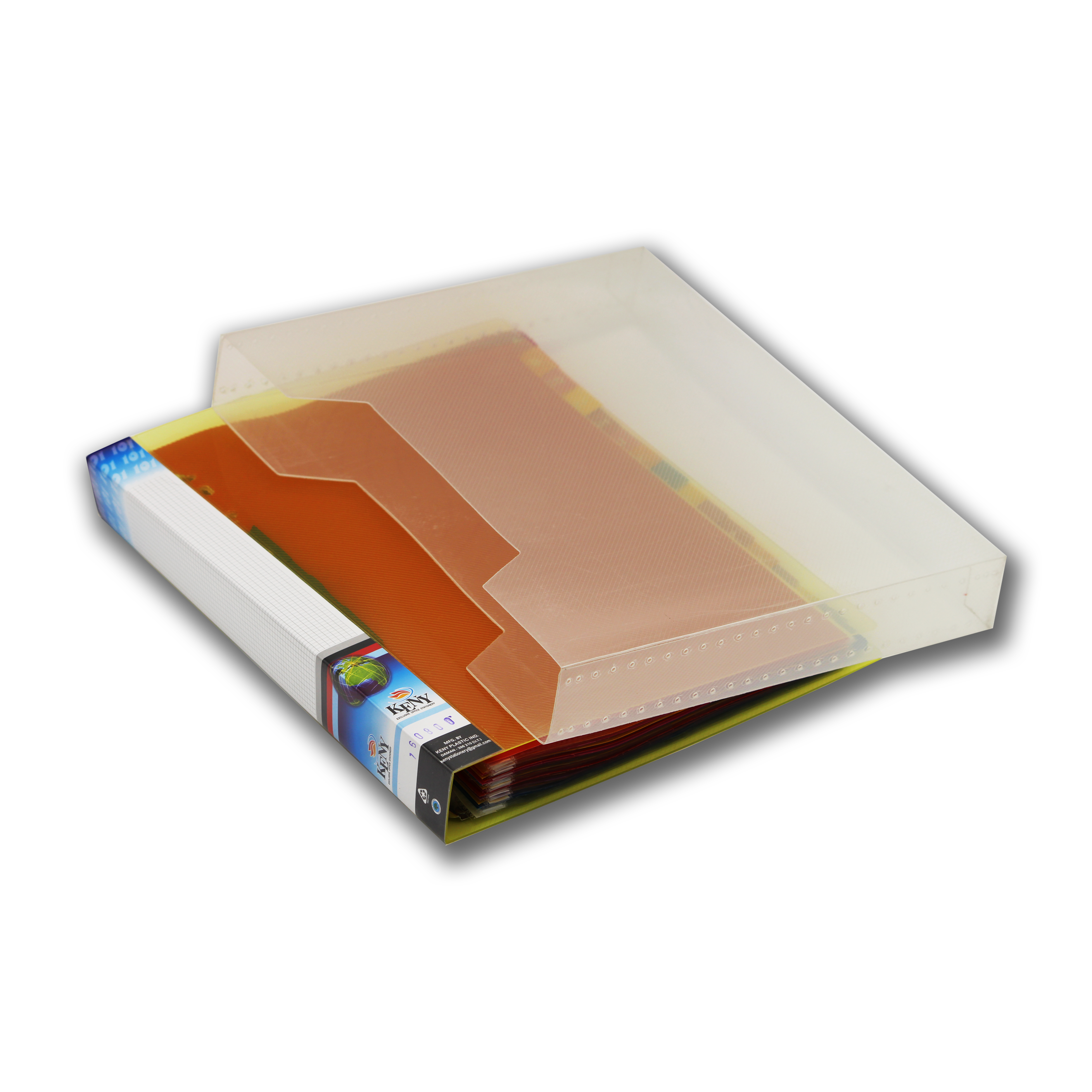 Keny Business Card Folder | 10 Cards | 800 Pockets | With Index Set & Box