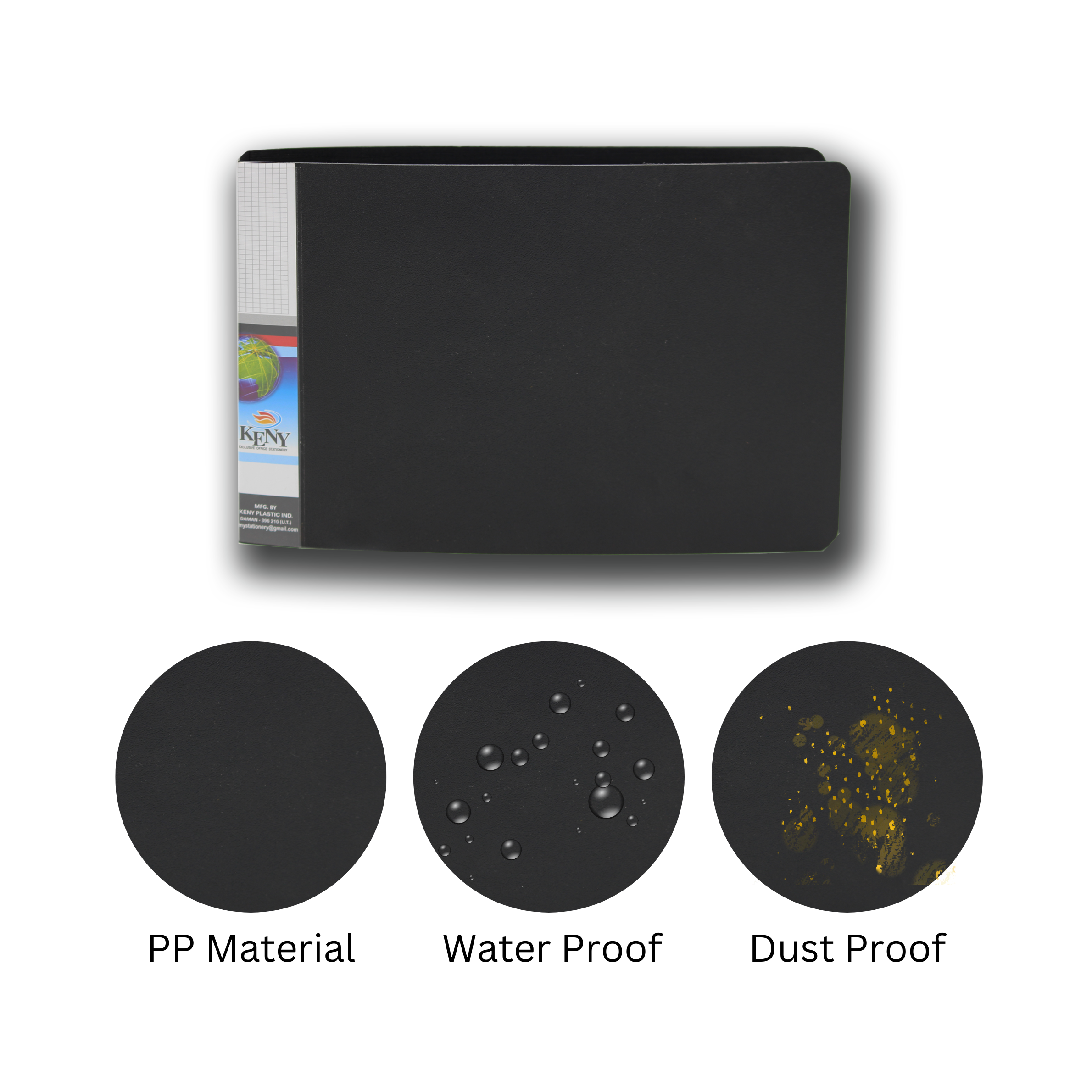 Keny Ring Binder File | 2D 25 mm Clip | Voucher Size