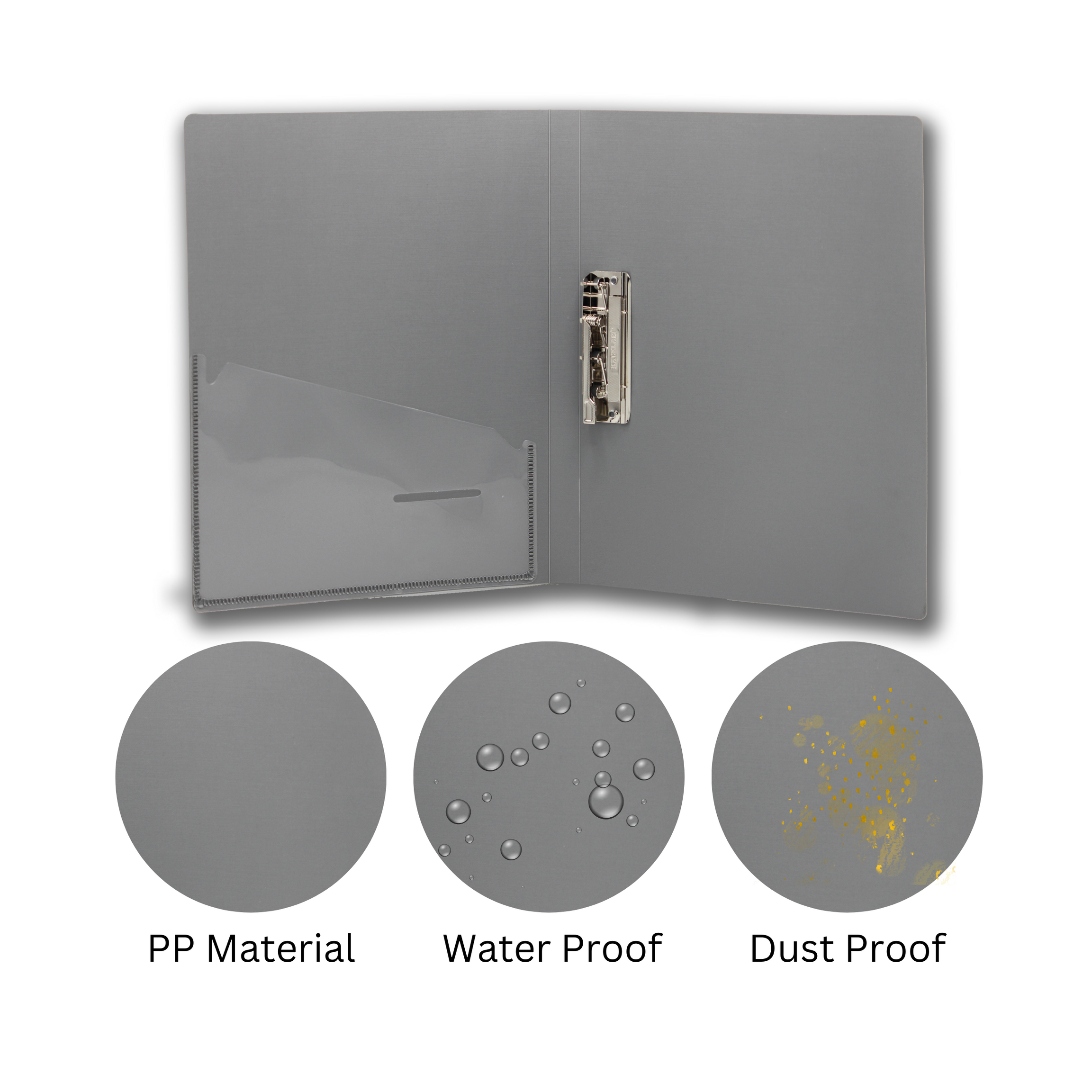 Keny Plastic Clip File | FC Size