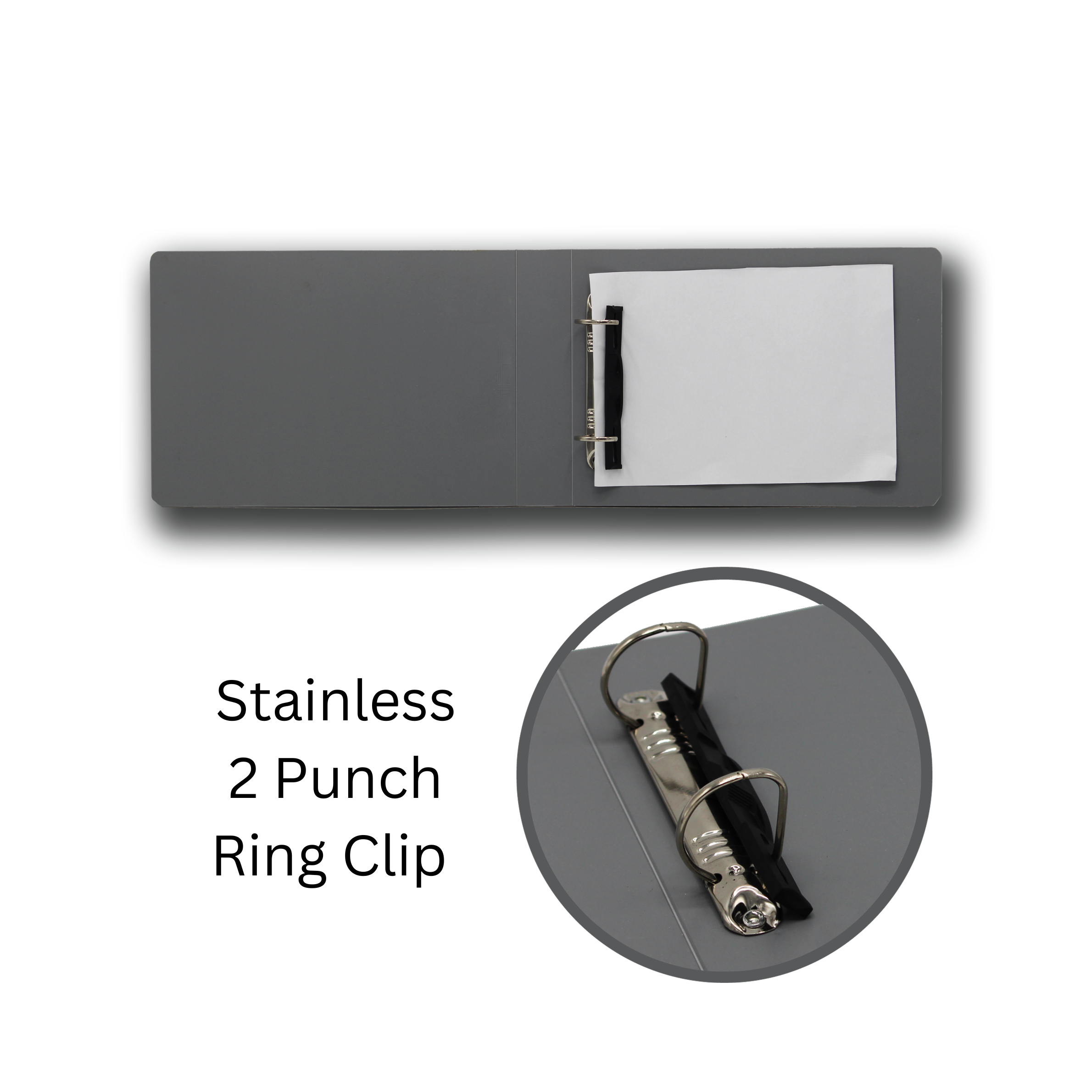 Keny Ring Binder File | 2D 25 mm Clip | Voucher Size