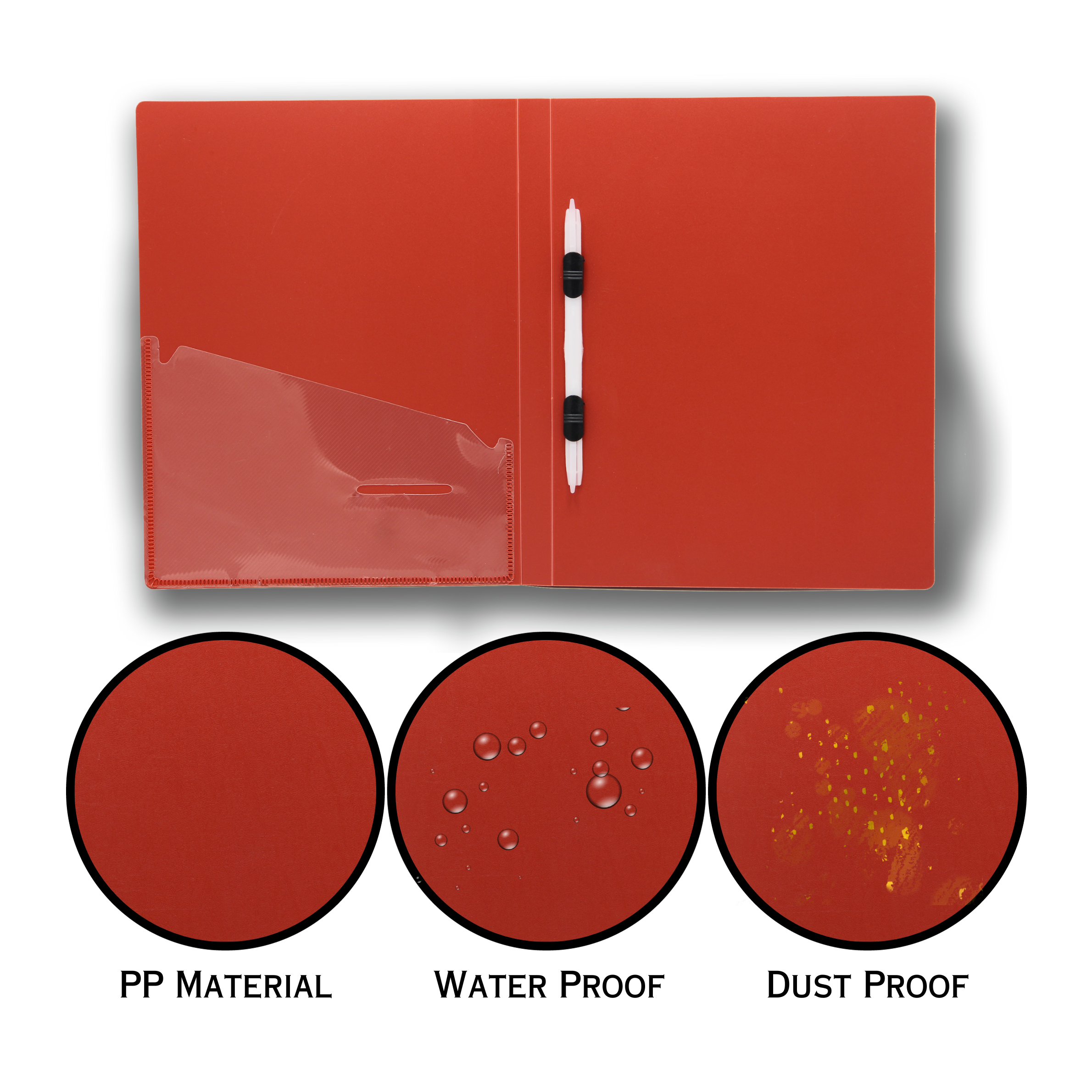 Keny Punchless Clip File | A4 Size