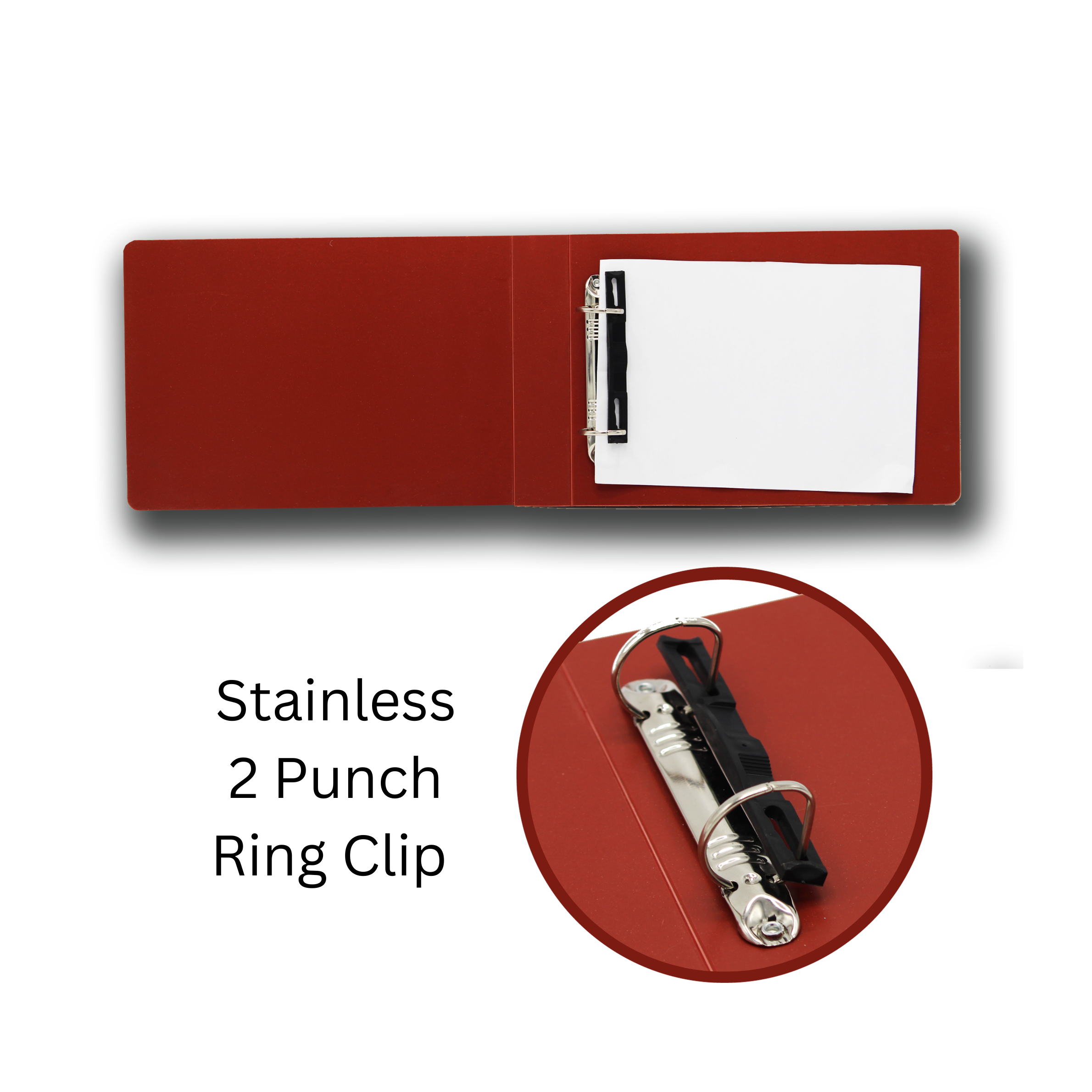 Keny Ring Binder File | 2D 25 mm Clip | Voucher Size