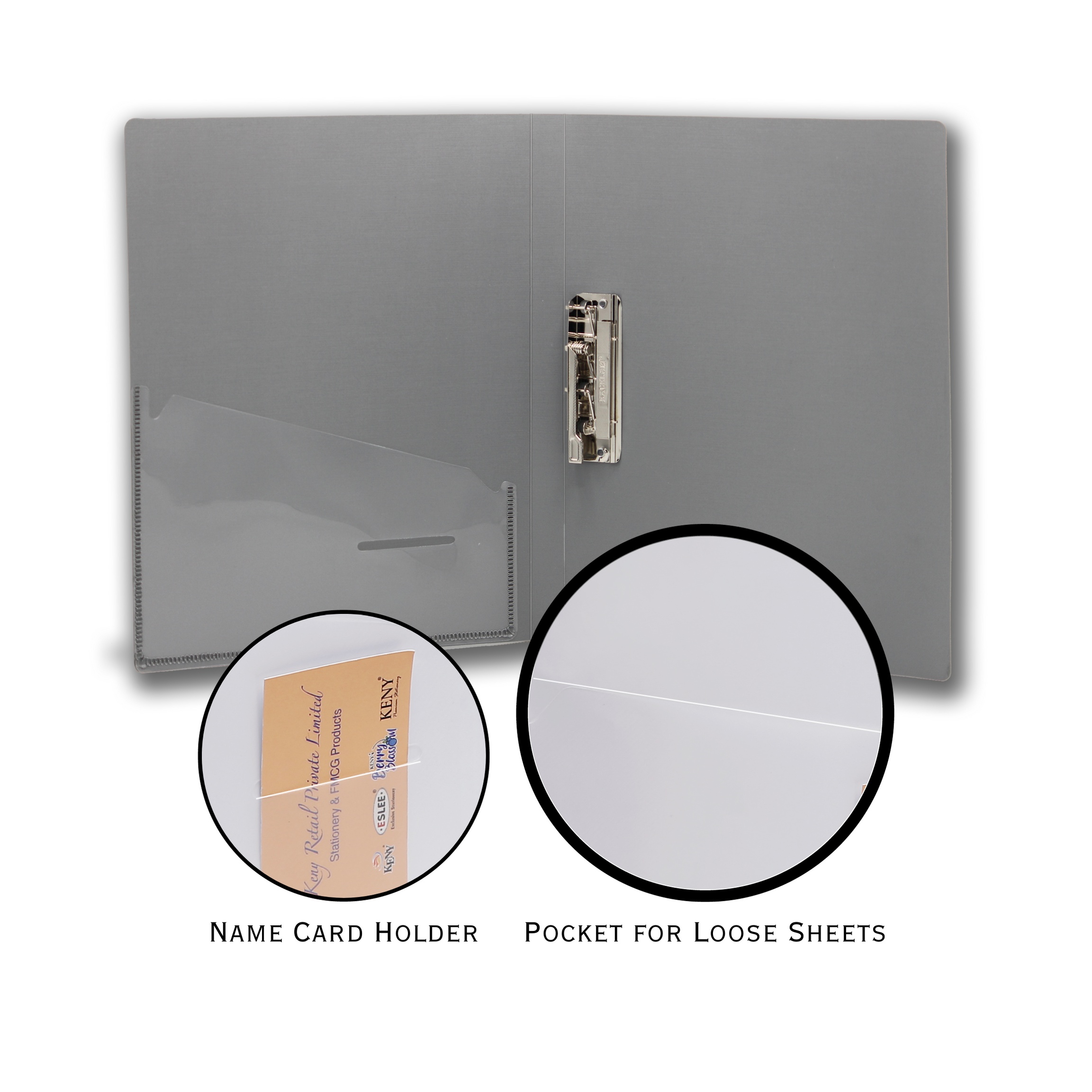 Keny Plastic Clip File | A4 Size