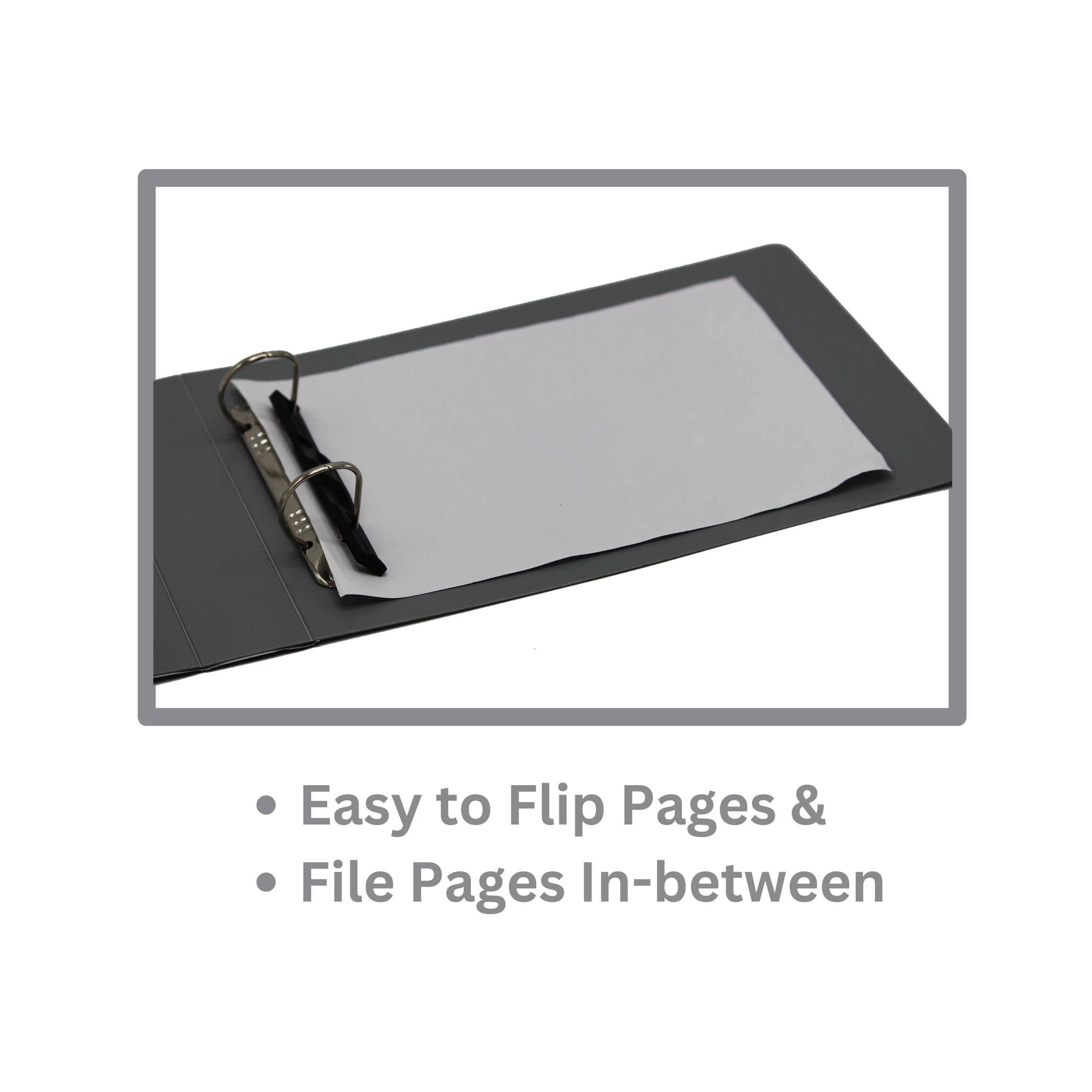 Keny Ring Binder File | 2D 25 mm Clip | Voucher Size